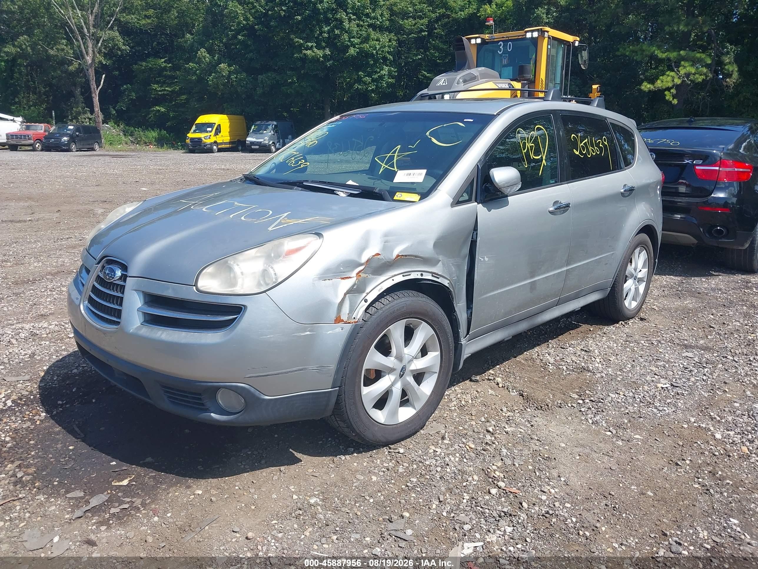 2006 Subaru B9 Tribeca Limited 7-passenger Silver vin: 4S4WX85C164425327