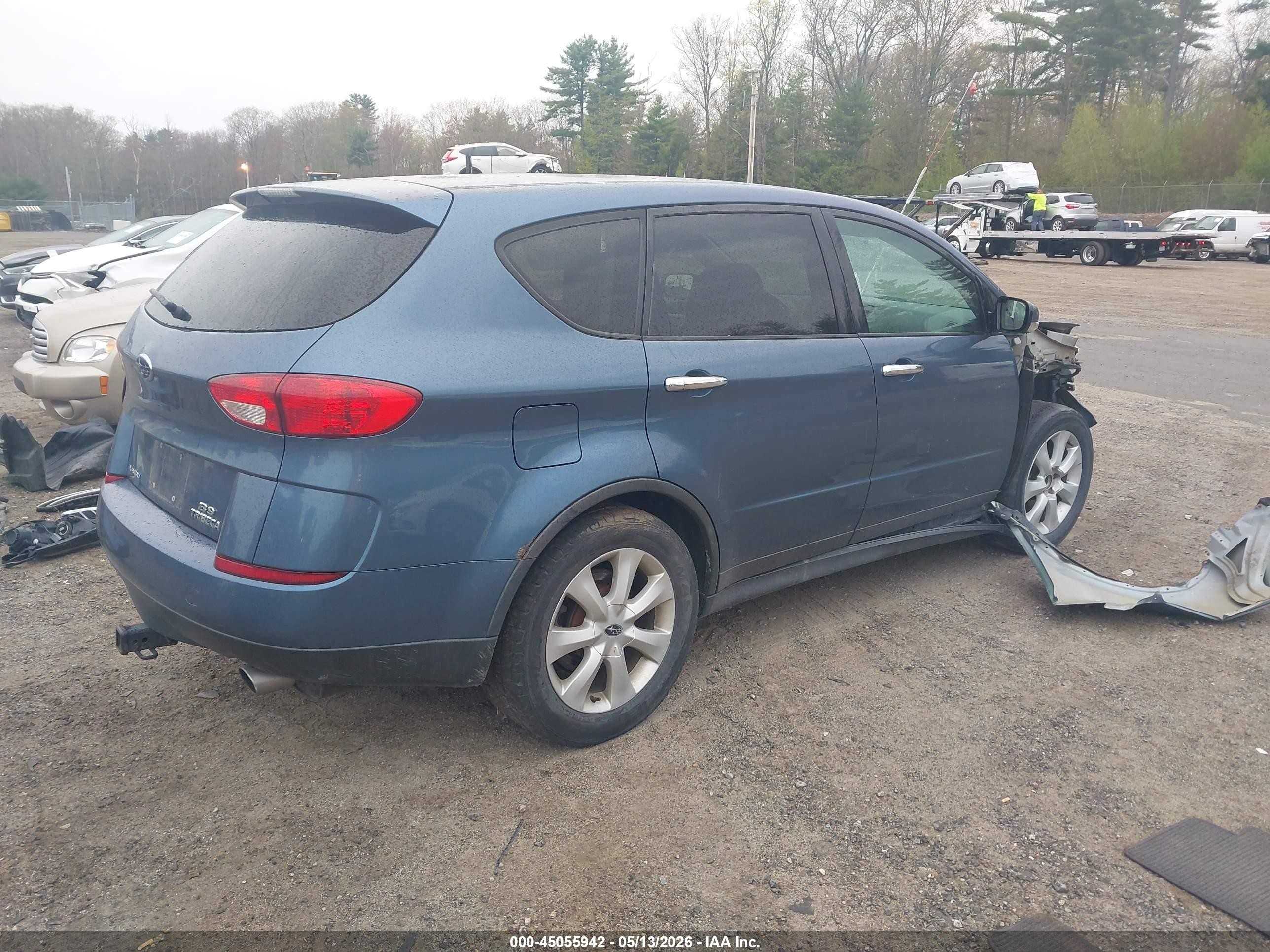 2006 Subaru B9 Tribeca Base 7-passenger/limited 7-passenger Синий vin: 4S4WX85C264412280