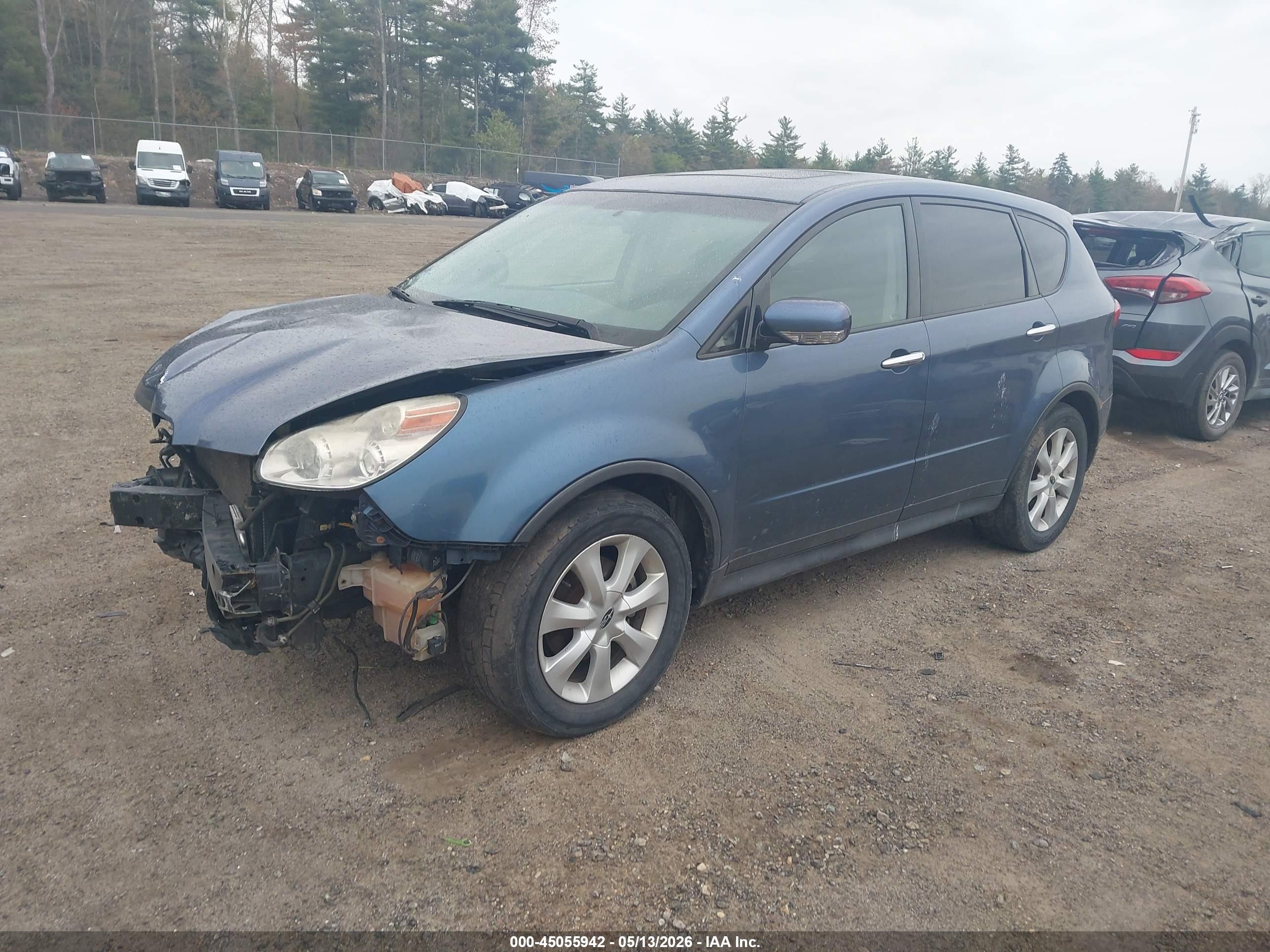 2006 Subaru B9 Tribeca Base 7-passenger/limited 7-passenger Синий vin: 4S4WX85C264412280