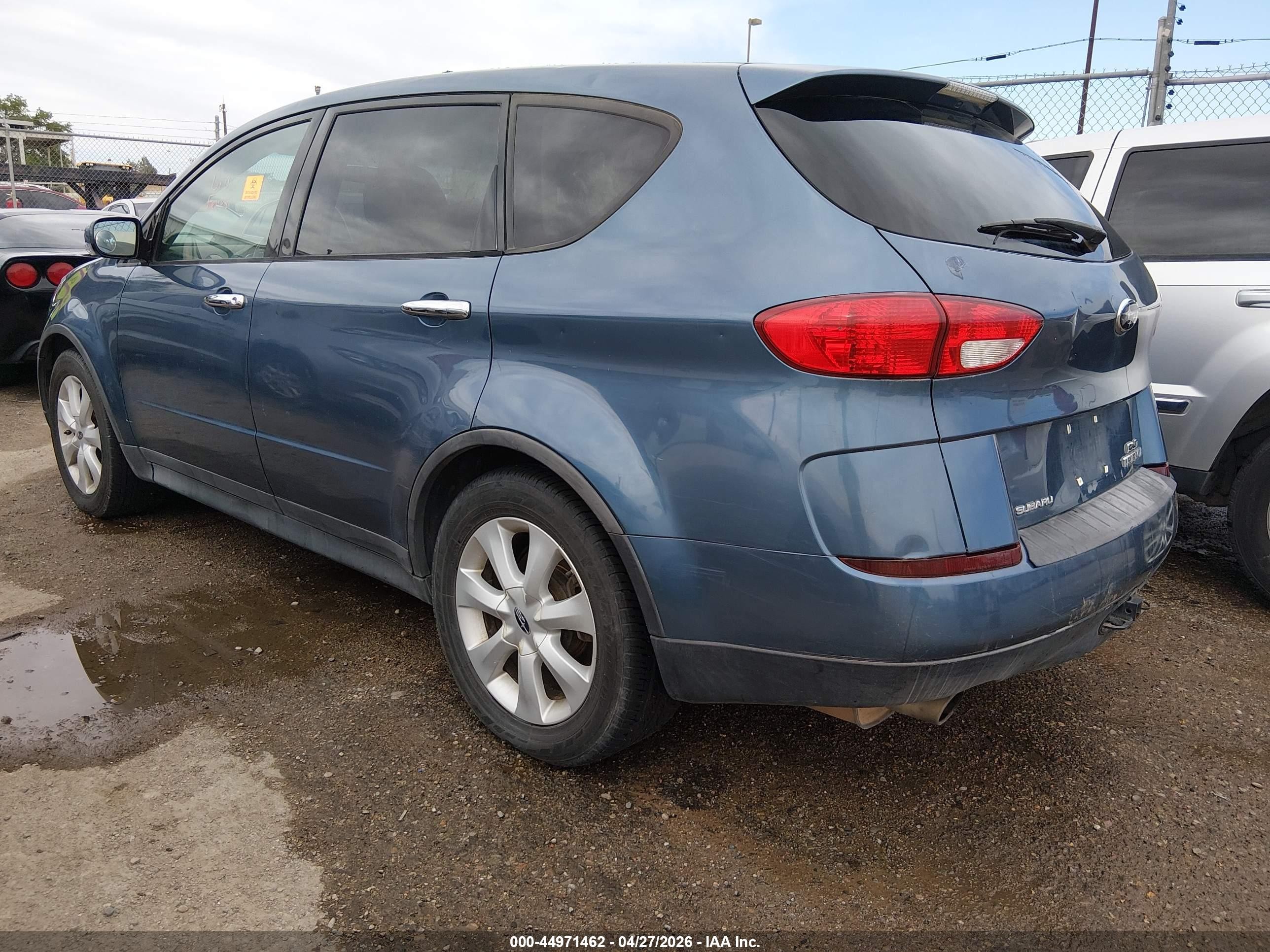 2006 Subaru B9 Tribeca Limited 7-passenger Blue vin: 4S4WX85C264432061