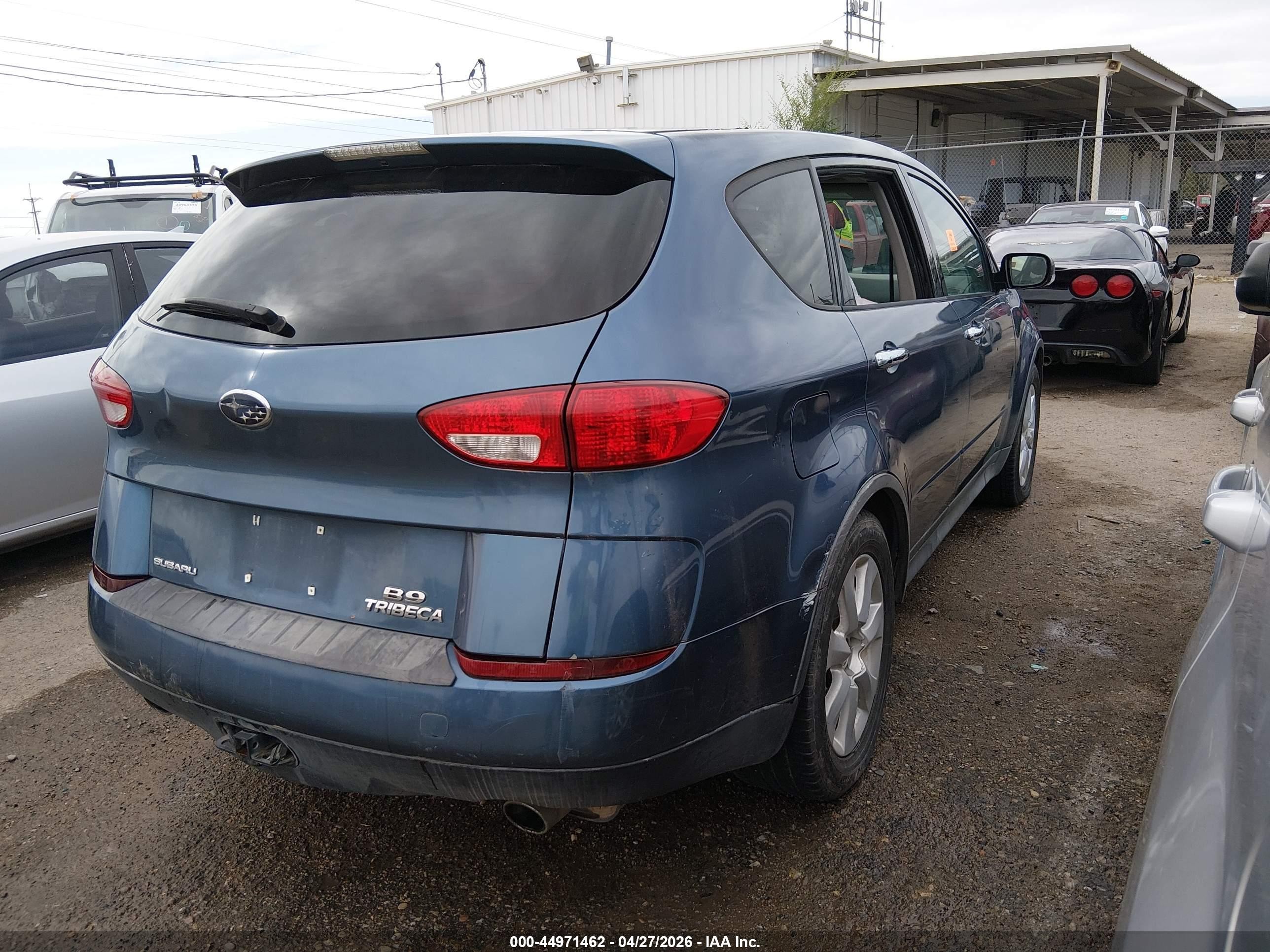 2006 Subaru B9 Tribeca Limited 7-passenger Blue vin: 4S4WX85C264432061
