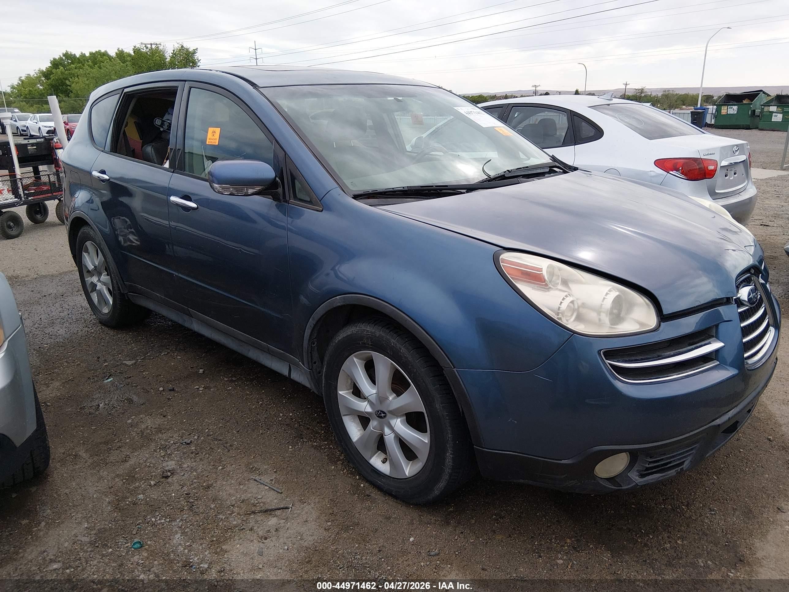 2006 Subaru B9 Tribeca Limited 7-passenger Blue vin: 4S4WX85C264432061