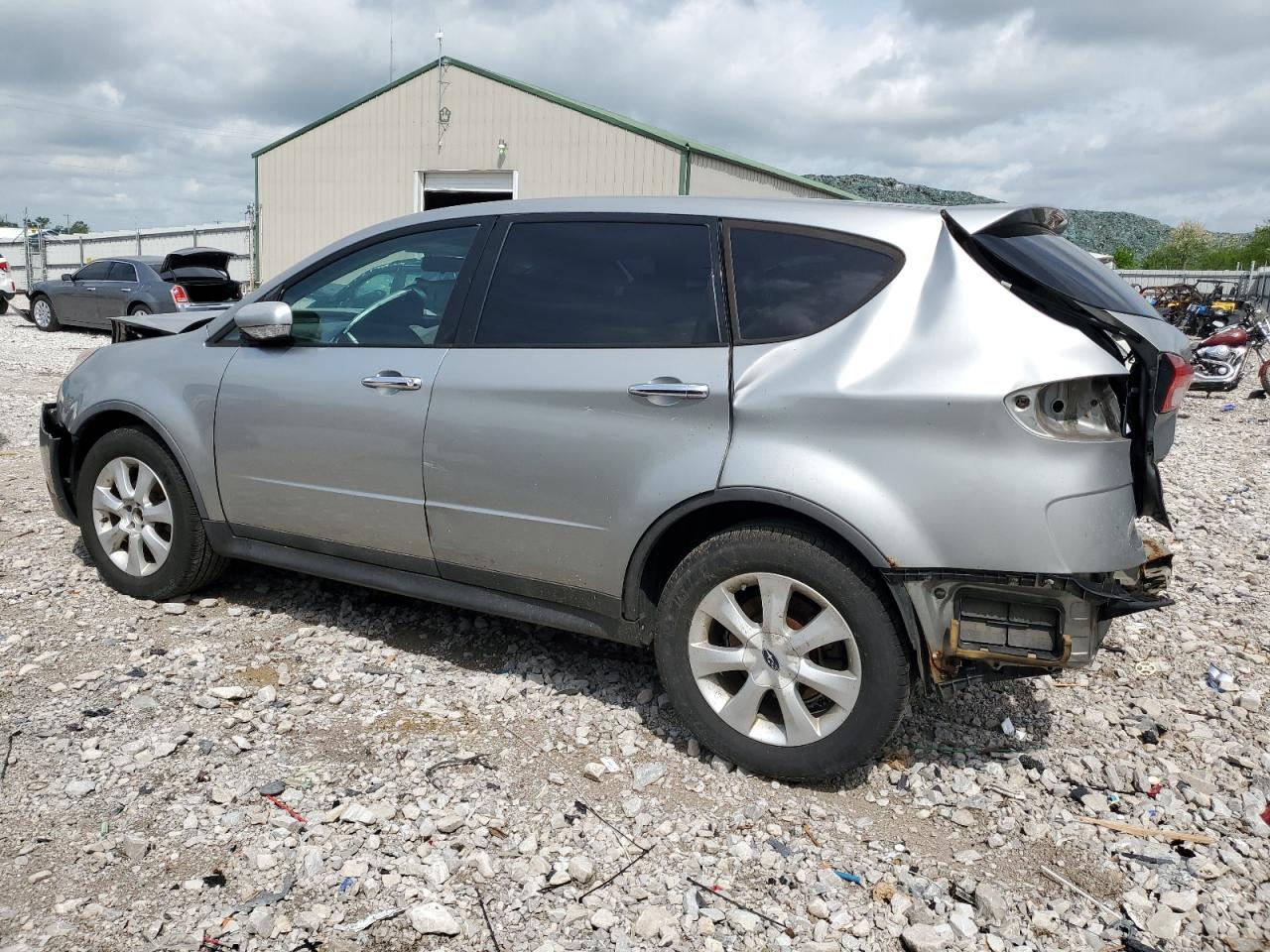 2006 Subaru B9 Tribeca 3.0 H6 Silver vin: 4S4WX85C364417777
