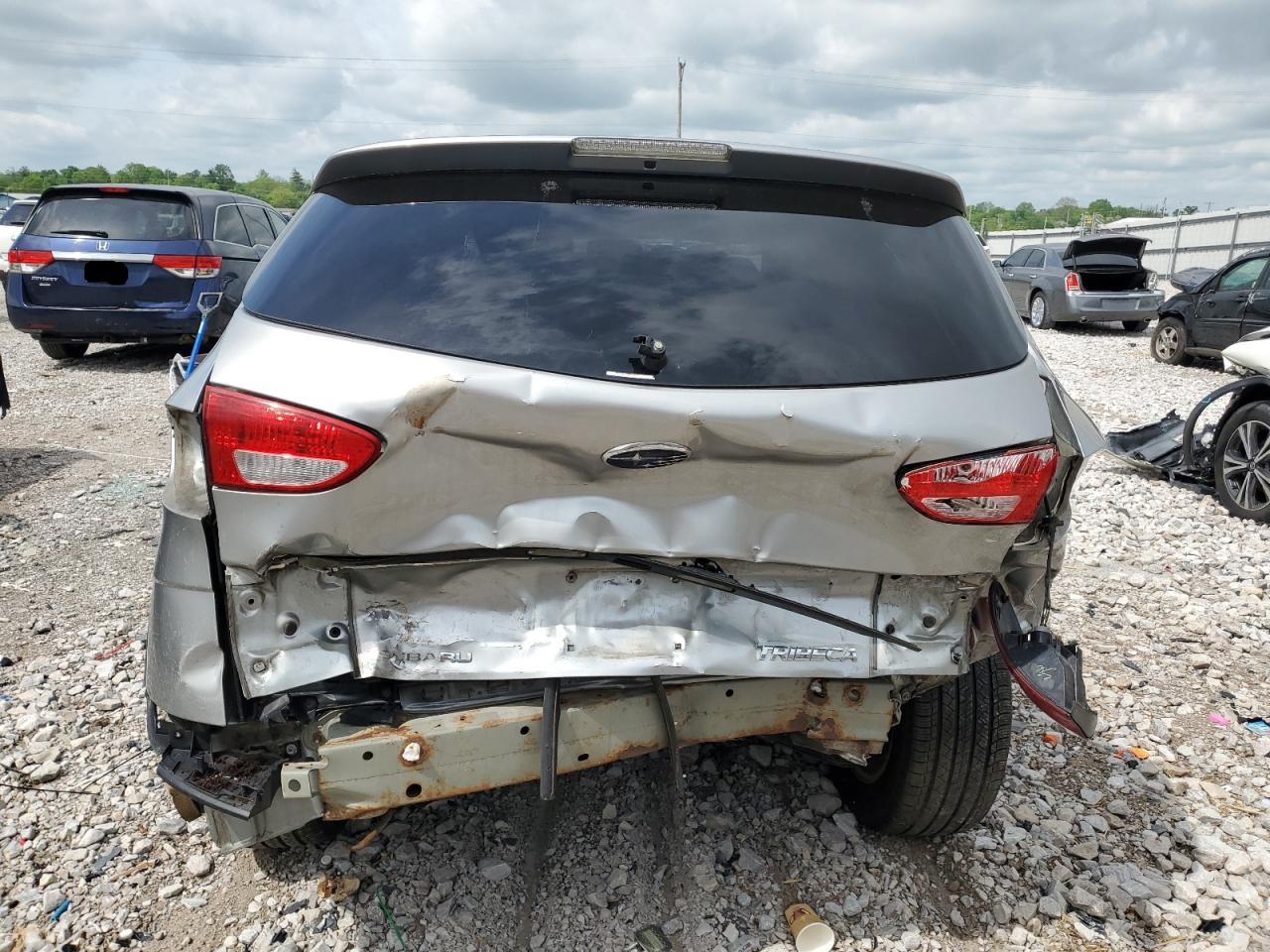 2006 Subaru B9 Tribeca 3.0 H6 Silver vin: 4S4WX85C364417777