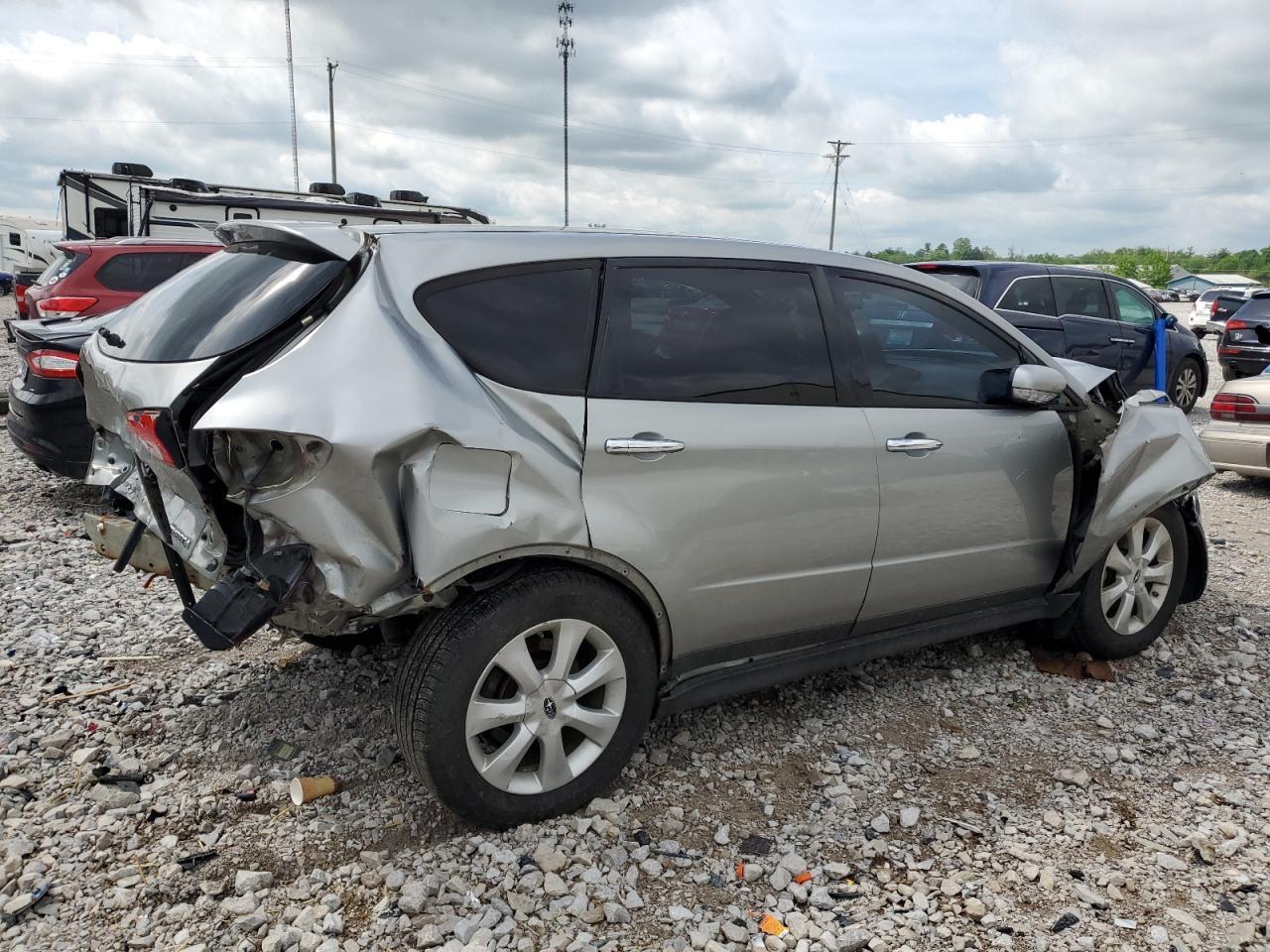 2006 Subaru B9 Tribeca 3.0 H6 Silver vin: 4S4WX85C364417777