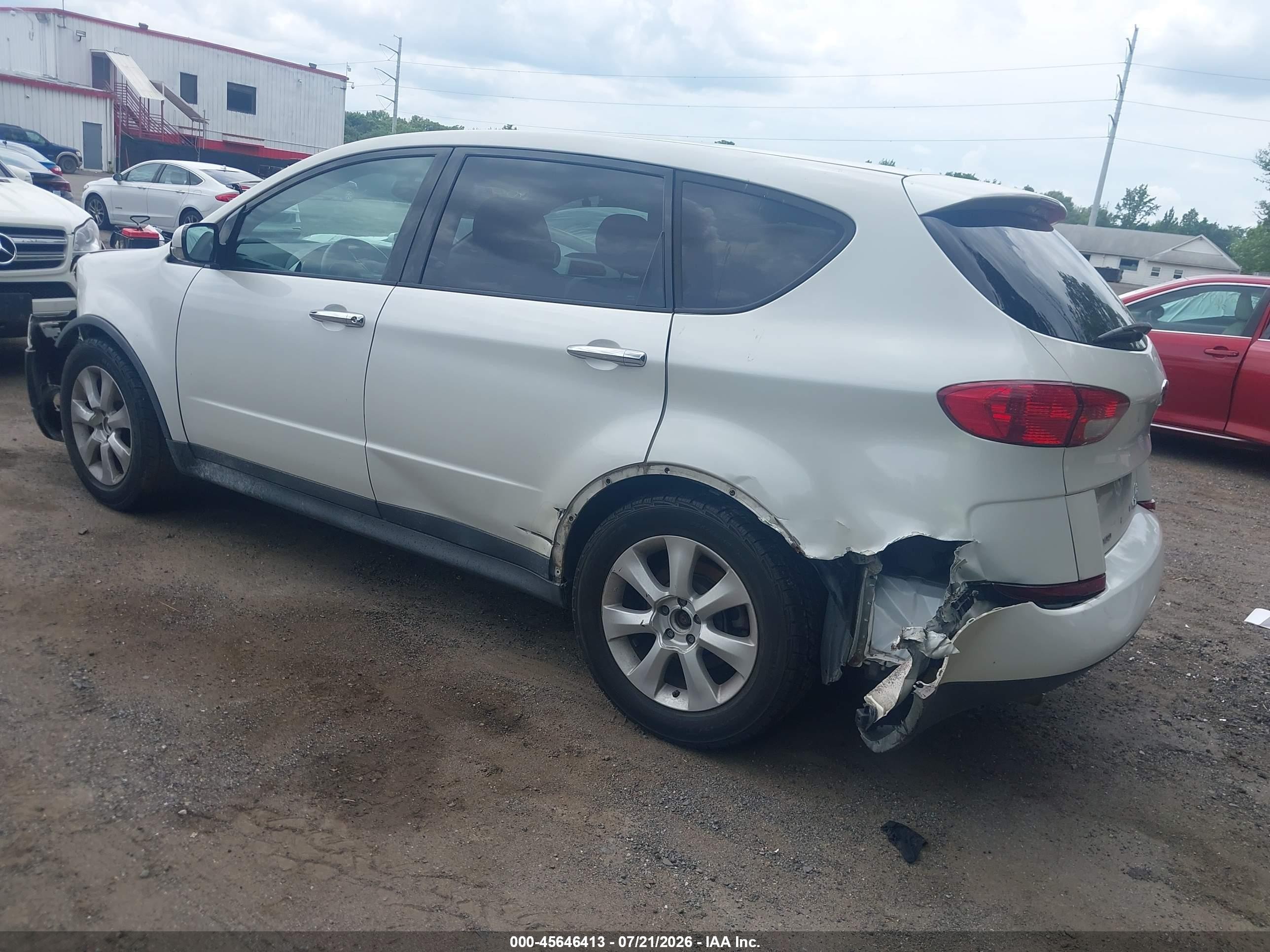 2006 Subaru B9 Tribeca Base 7-passenger/limited 7-passenger White vin: 4S4WX85C464404441
