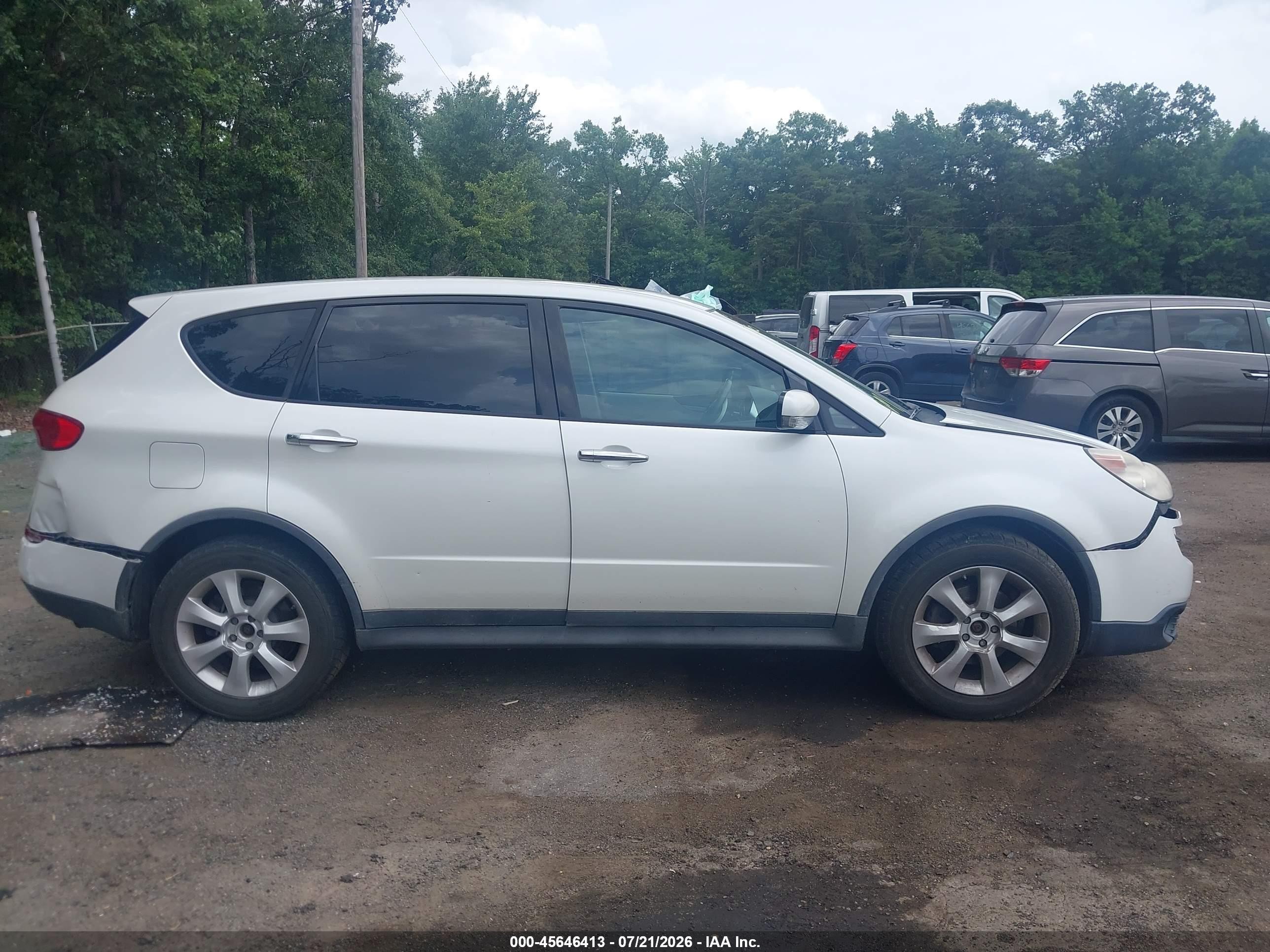 2006 Subaru B9 Tribeca Base 7-passenger/limited 7-passenger White vin: 4S4WX85C464404441