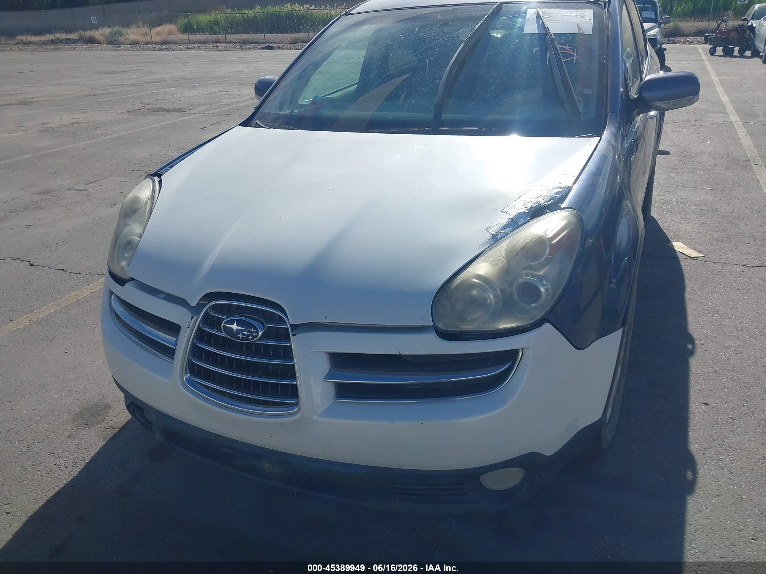 2006 Subaru B9 Tribeca Limited 7-passenger Blue vin: 4S4WX85C464424916