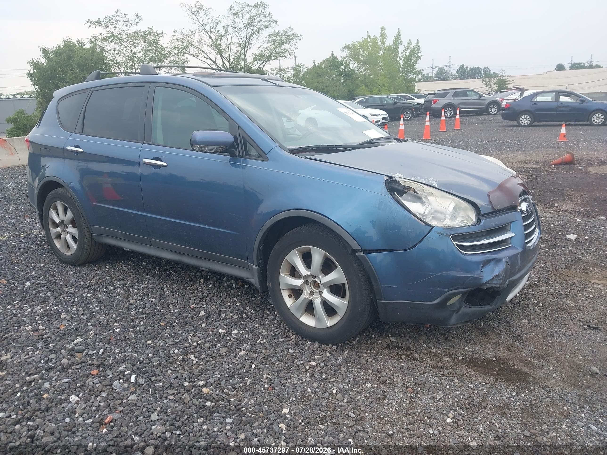 2006 Subaru B9 Tribeca Base 7-passenger/limited 7-passenger Синий vin: 4S4WX85C564408949