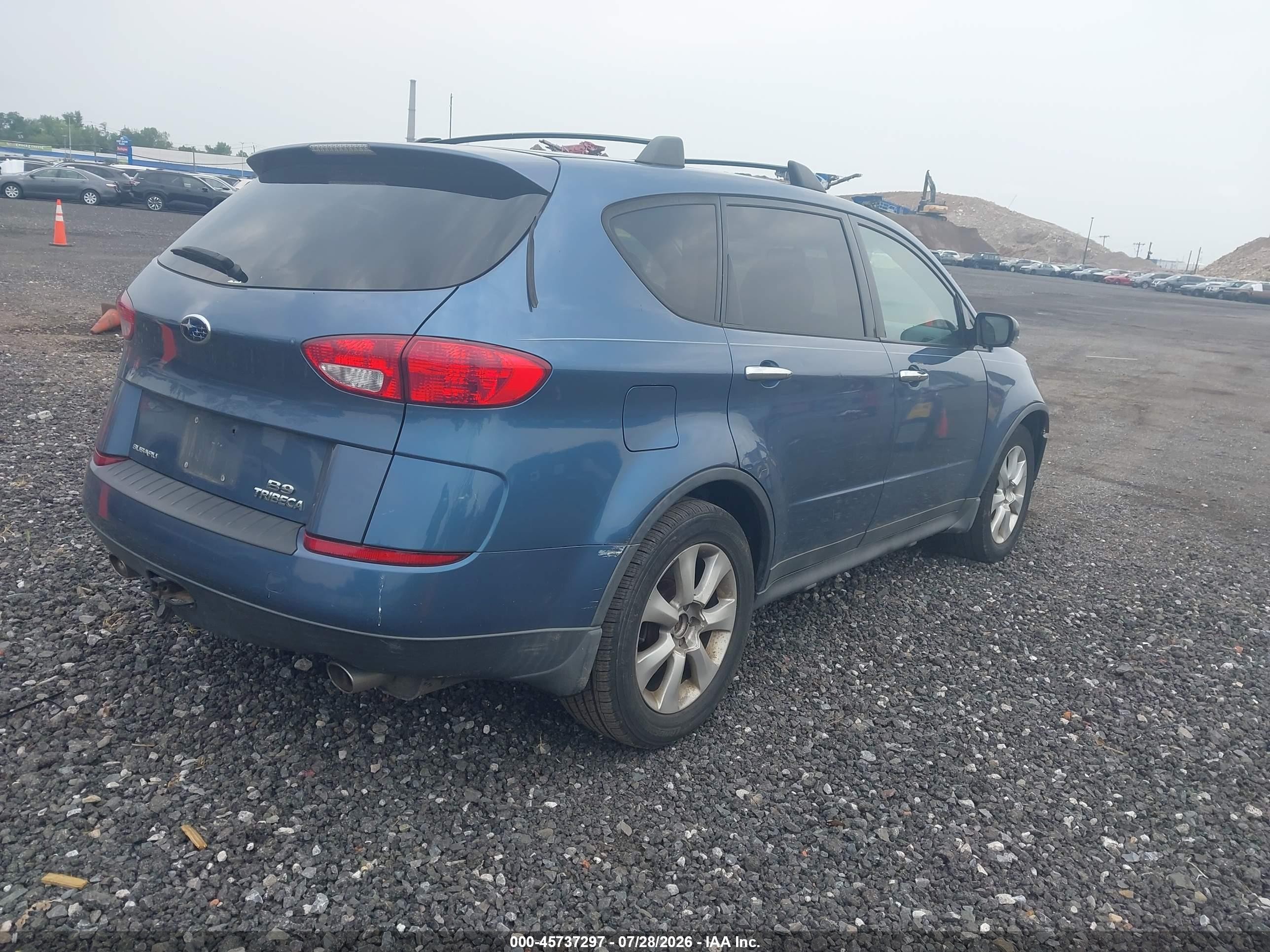 2006 Subaru B9 Tribeca Base 7-passenger/limited 7-passenger Синий vin: 4S4WX85C564408949