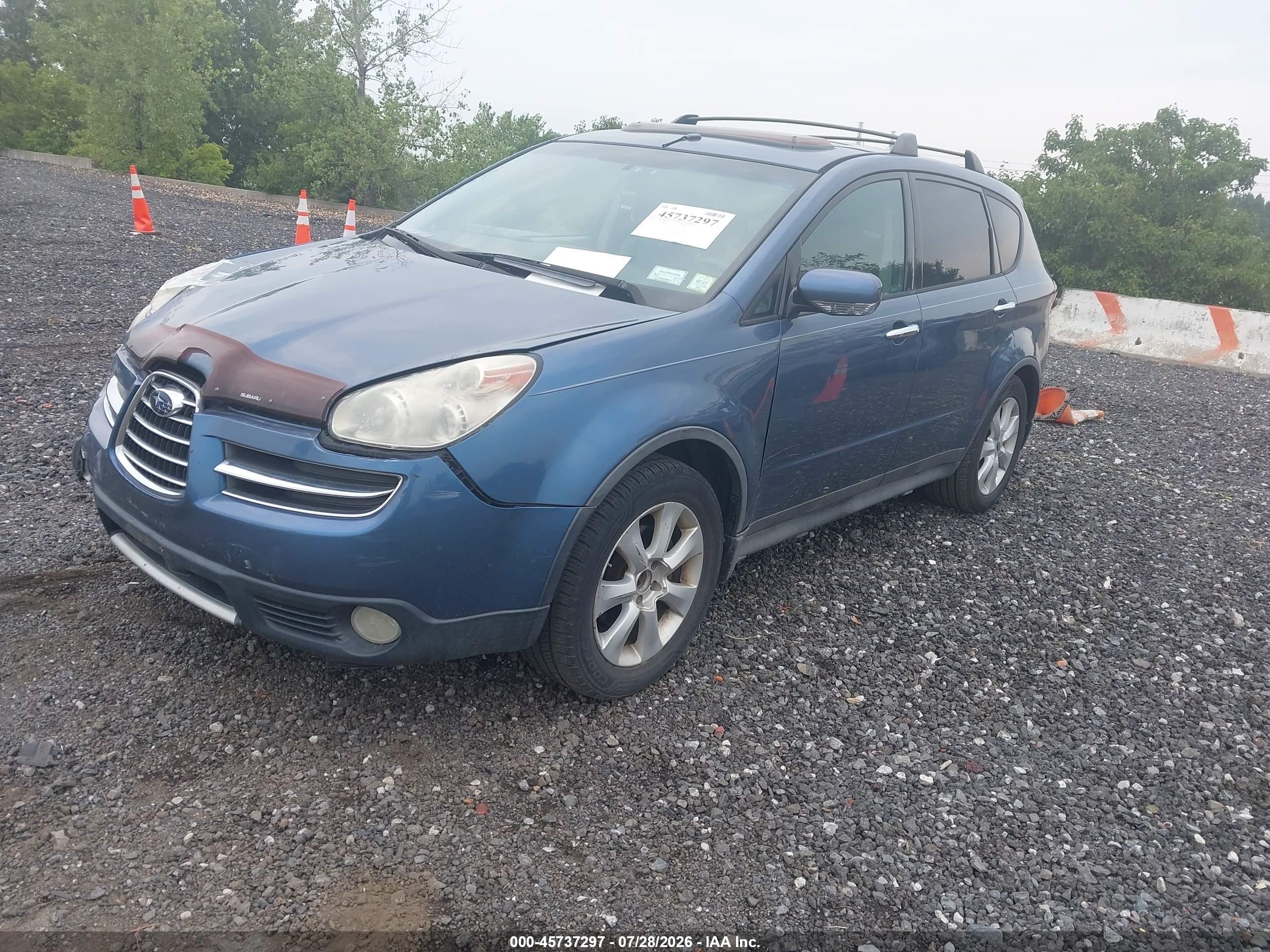 2006 Subaru B9 Tribeca Base 7-passenger/limited 7-passenger Синий vin: 4S4WX85C564408949