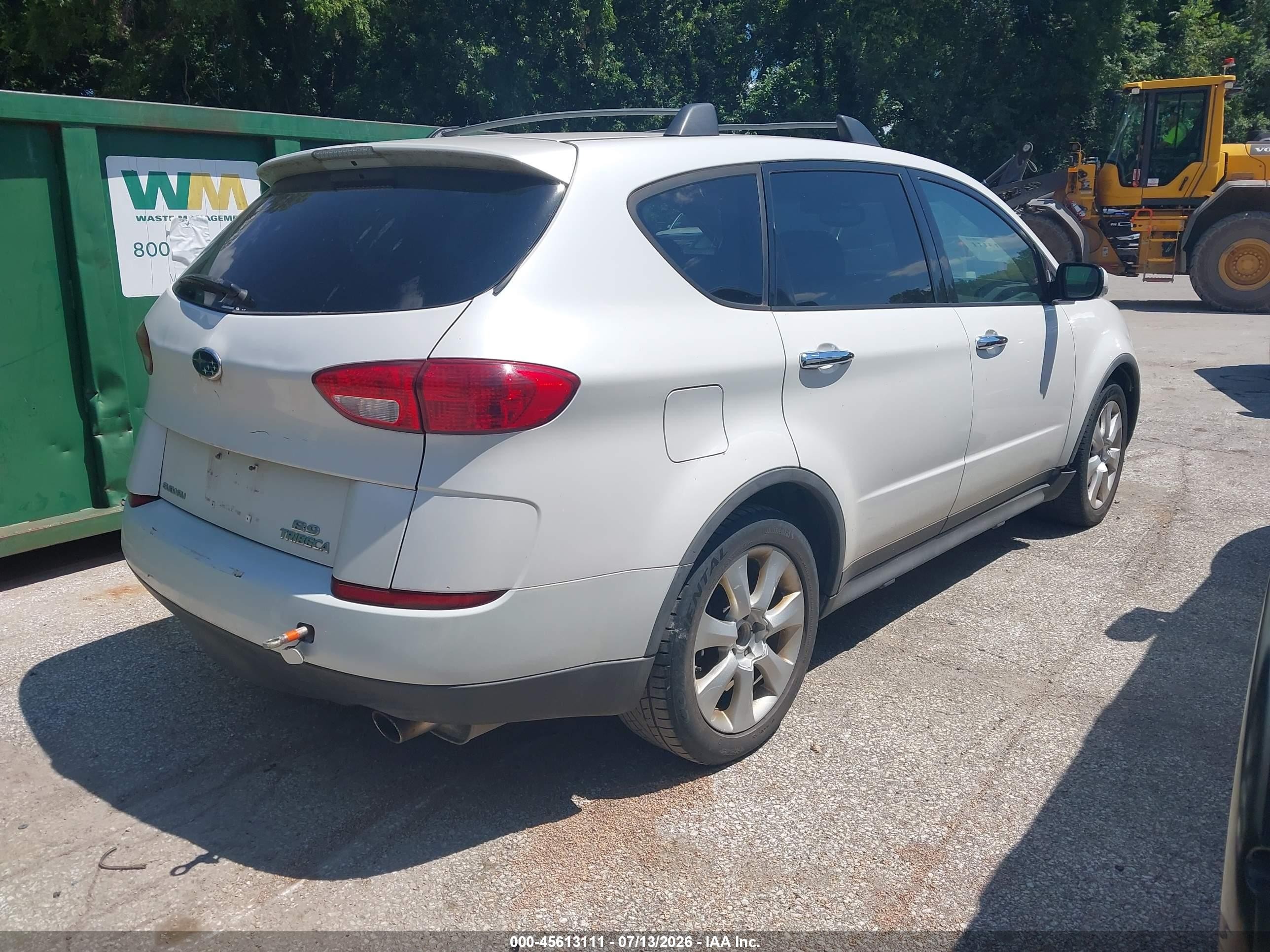 2006 Subaru B9 Tribeca Base 7-passenger/limited 7-passenger White vin: 4S4WX85C664408412
