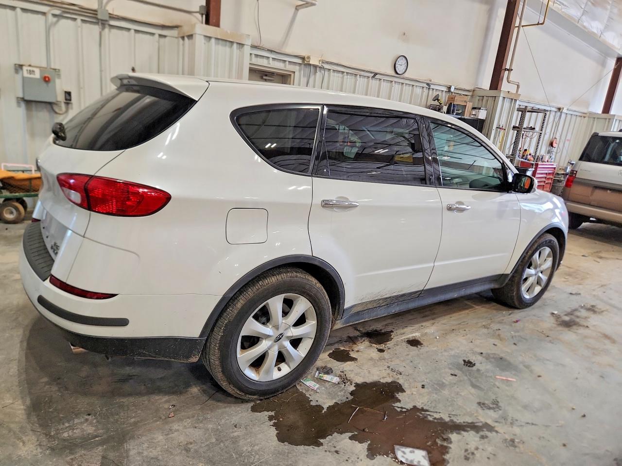 2006 Subaru B9 Tribeca 3.0 H6 White vin: 4S4WX85C664412167