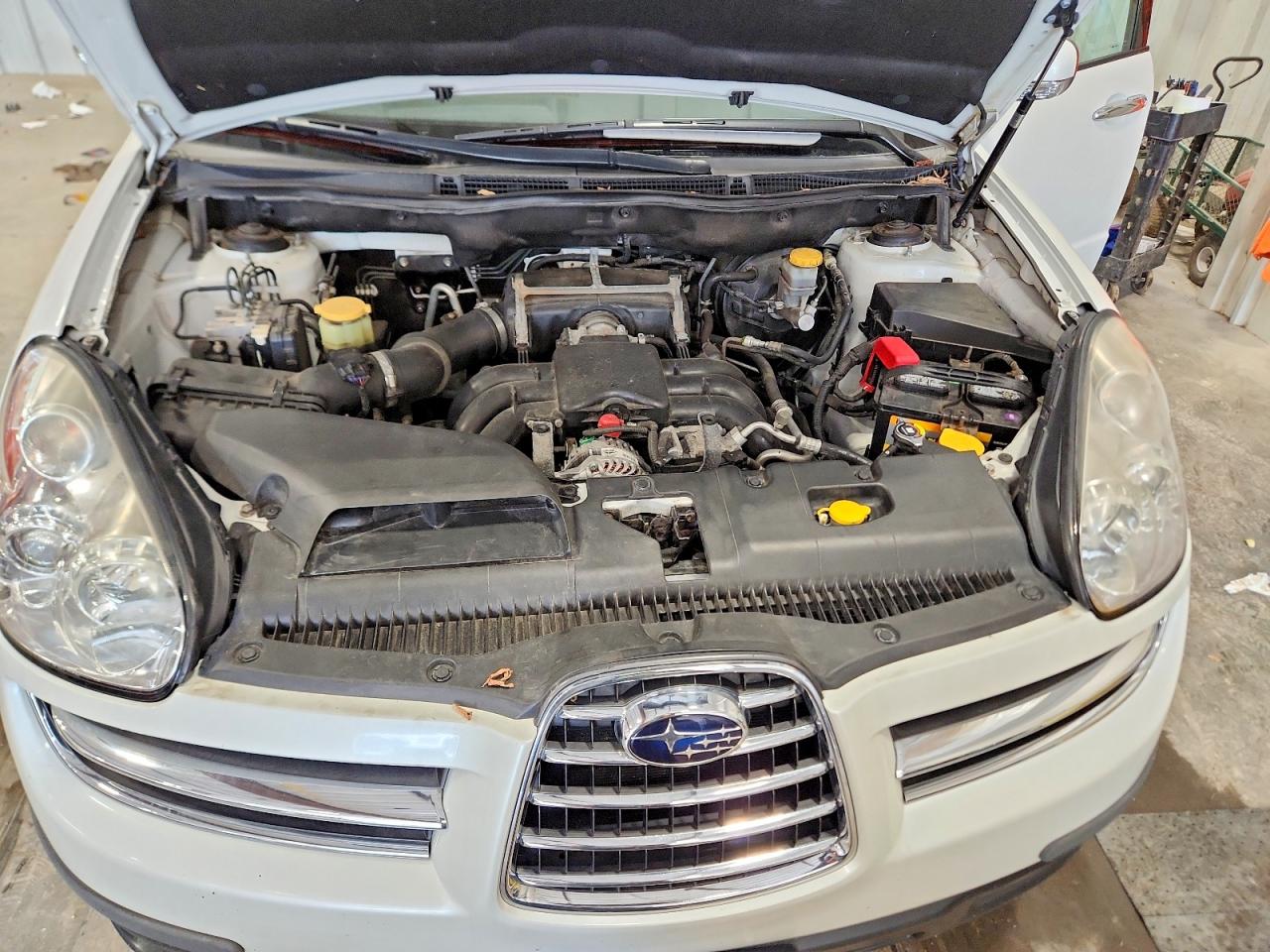 2006 Subaru B9 Tribeca 3.0 H6 White vin: 4S4WX85C664412167