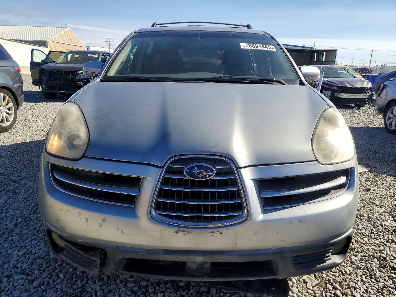 2006 Subaru Tribeca Silver vin: 4S4WX85C664428546