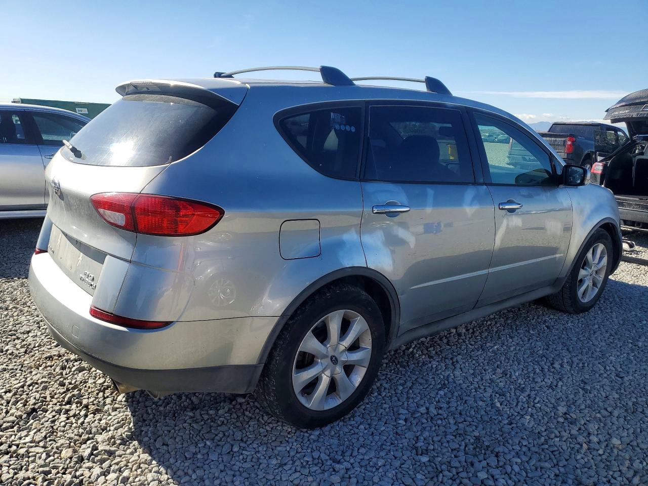 2006 Subaru Tribeca Silver vin: 4S4WX85C664428546