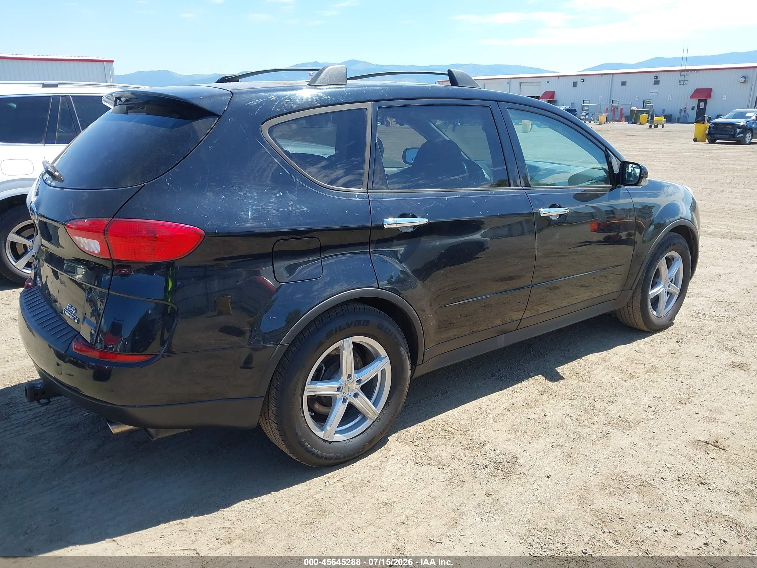 2006 Subaru B9 Tribeca Base 7-passenger/limited 7-passenger Black vin: 4S4WX85C864408296