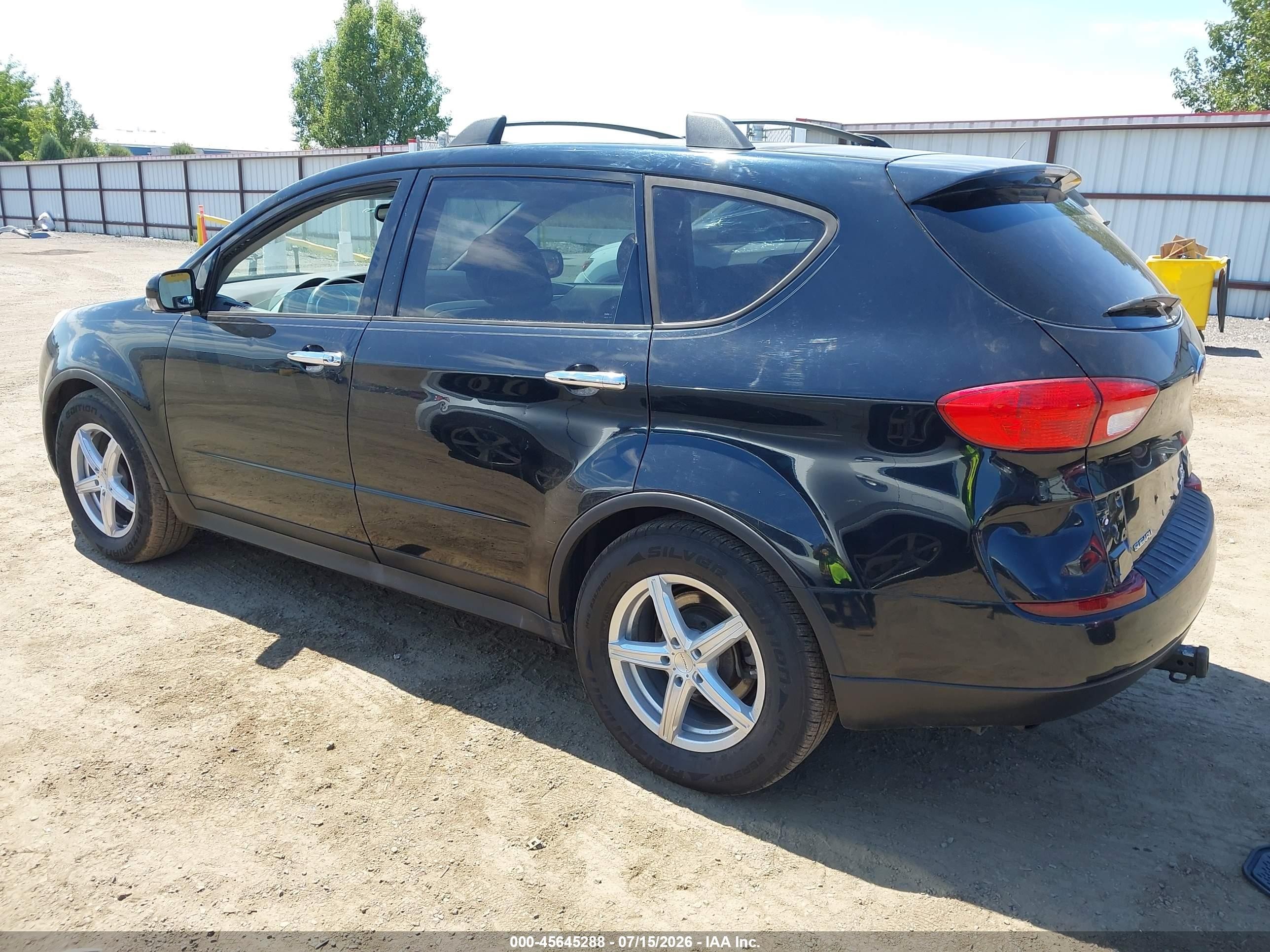 2006 Subaru B9 Tribeca Base 7-passenger/limited 7-passenger Black vin: 4S4WX85C864408296