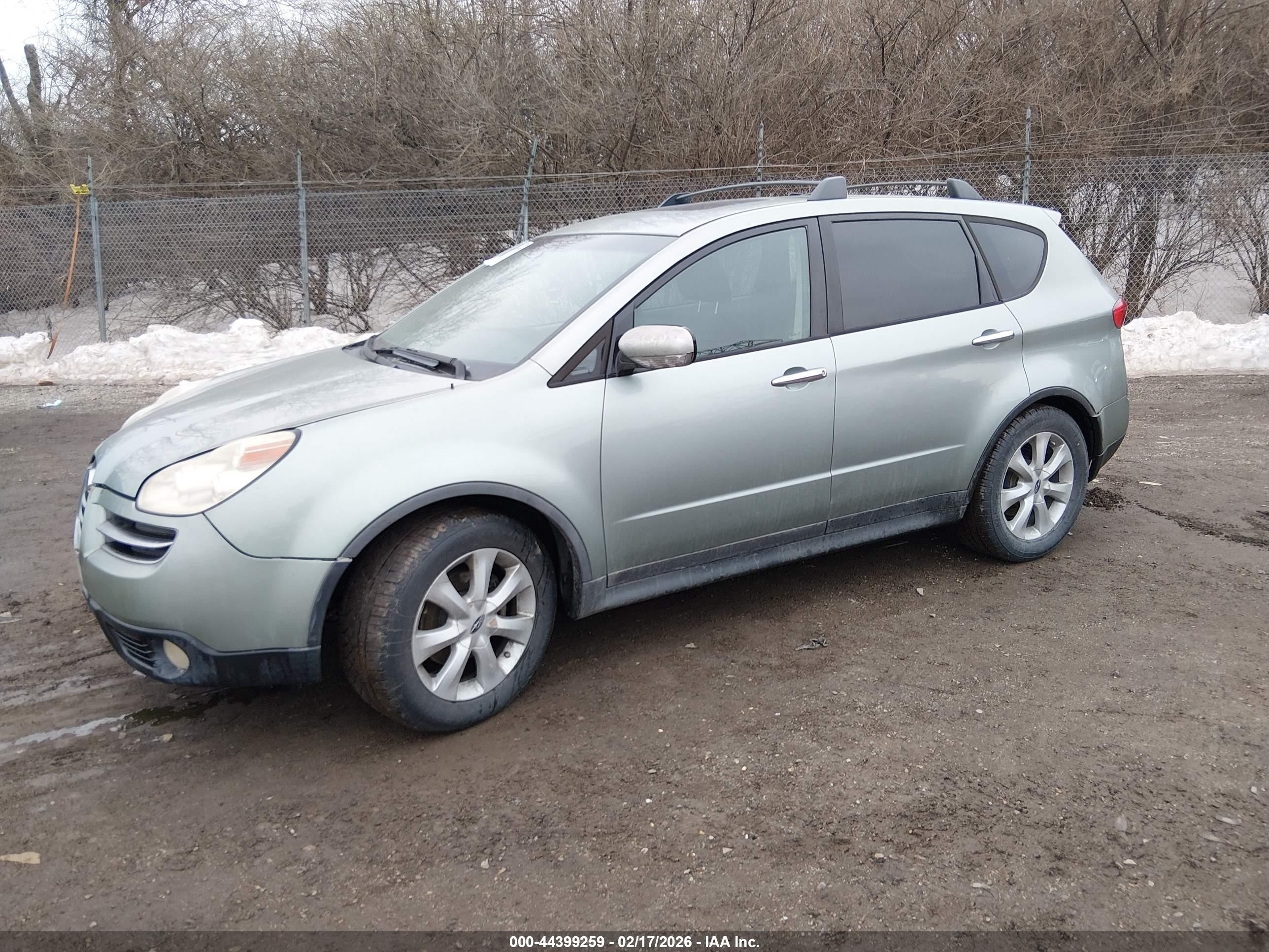 2006 Subaru B9 Tribeca Base 7-passenger Green vin: 4S4WX85C864429665