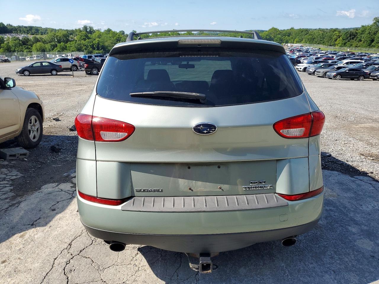 2006 Subaru B9 Tribeca 3.0 H6 Green vin: 4S4WX85C964402166