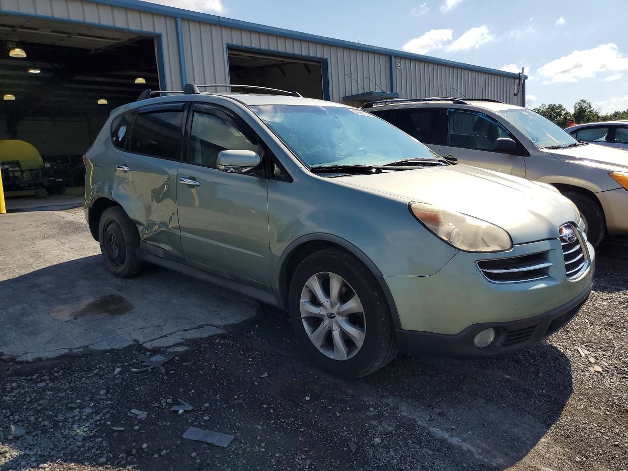 2006 Subaru B9 Tribeca 3.0 H6 Green vin: 4S4WX85C964402166