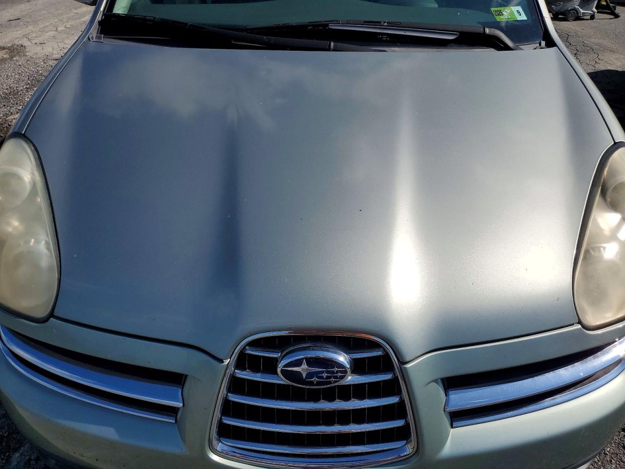 2006 Subaru B9 Tribeca 3.0 H6 Green vin: 4S4WX85C964402166