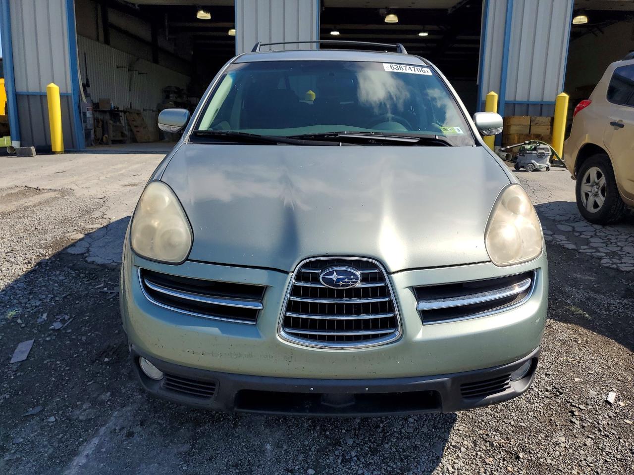 2006 Subaru B9 Tribeca 3.0 H6 Green vin: 4S4WX85C964402166