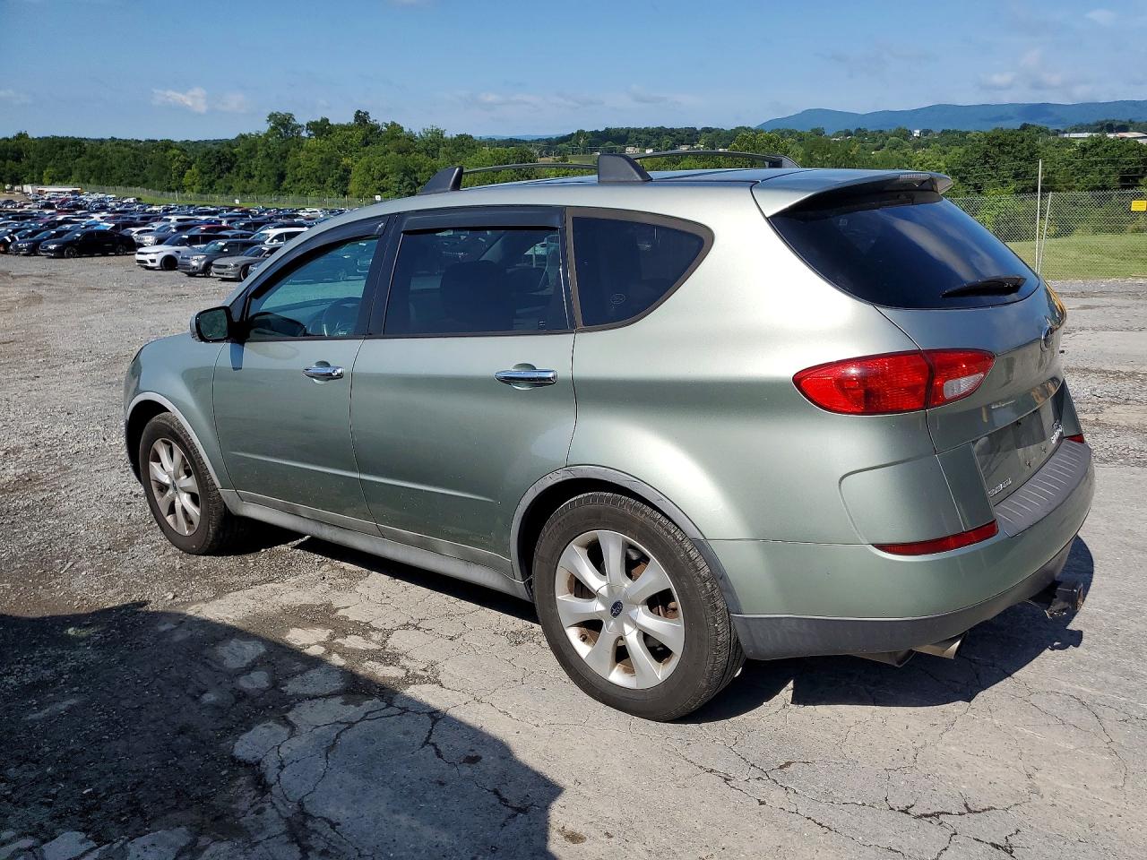 2006 Subaru B9 Tribeca 3.0 H6 Green vin: 4S4WX85C964402166