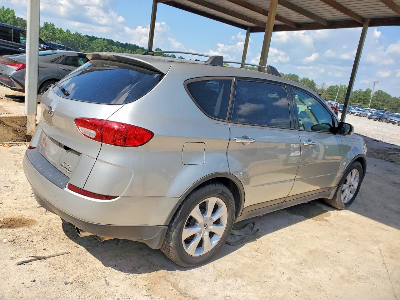 2007 Subaru B9 Tribeca 3.0 H6 Silver vin: 4S4WX85D474408760