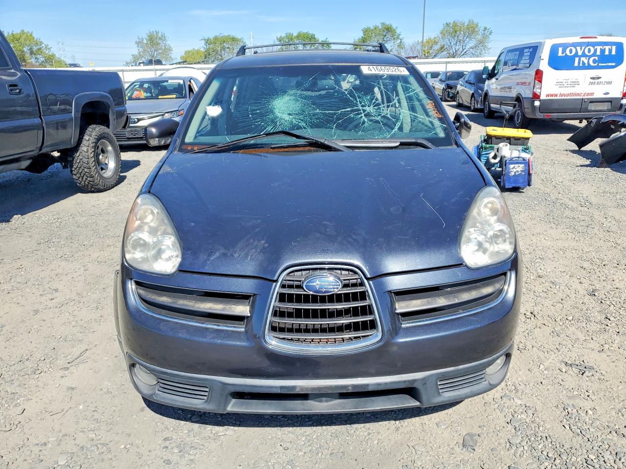 2007 Subaru B9 Tribeca 3.0 H6 Gray vin: 4S4WX85D674408422