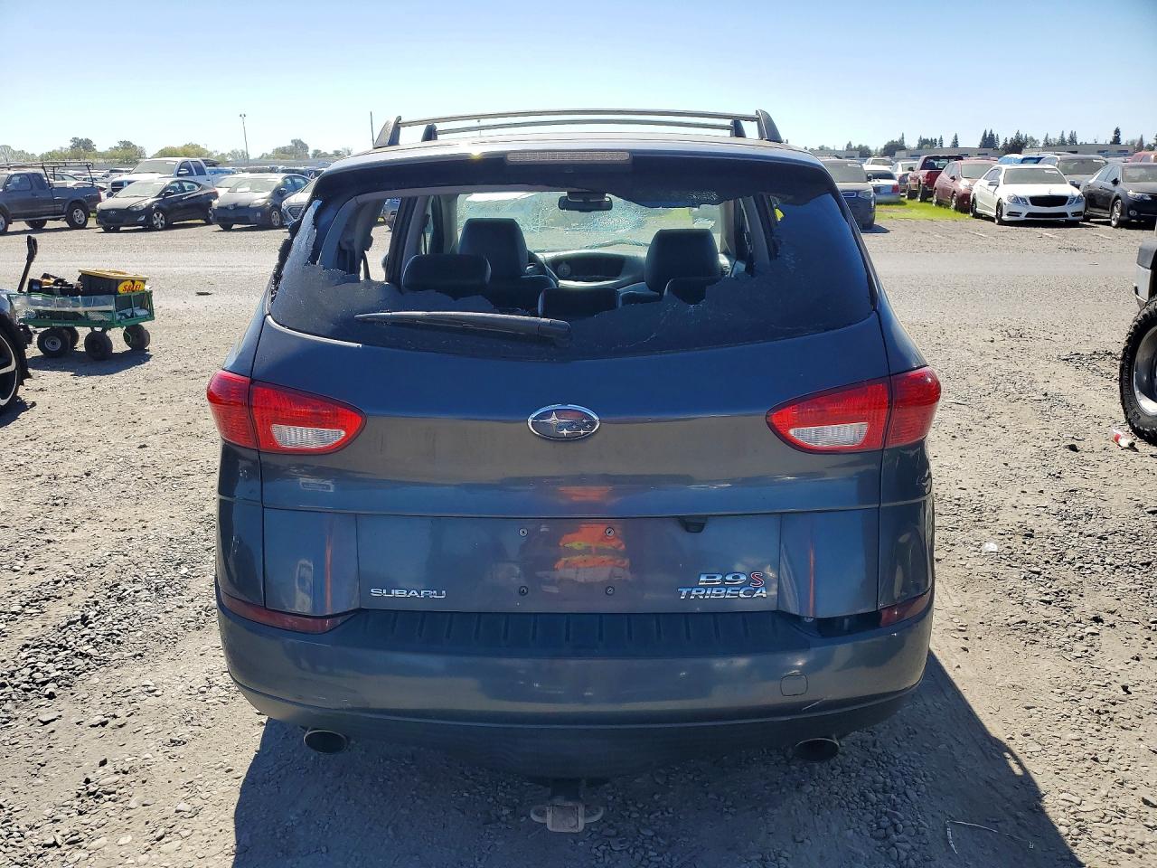 2007 Subaru B9 Tribeca 3.0 H6 Gray vin: 4S4WX85D674408422