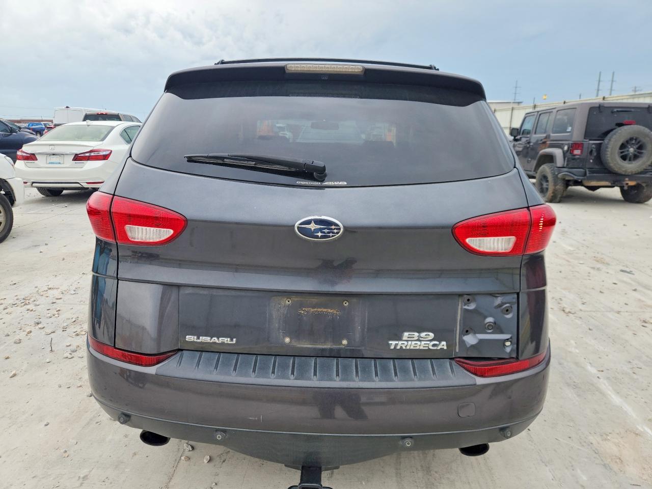 2007 Subaru B9 Tribeca 3.0 H6 Gray vin: 4S4WX85D774402631