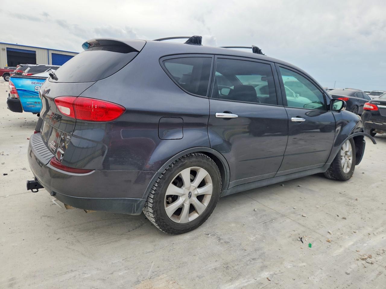 2007 Subaru B9 Tribeca 3.0 H6 Gray vin: 4S4WX85D774402631