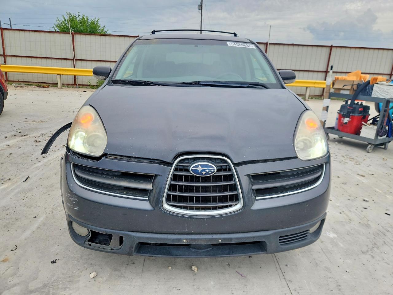 2007 Subaru B9 Tribeca 3.0 H6 Gray vin: 4S4WX85D774402631