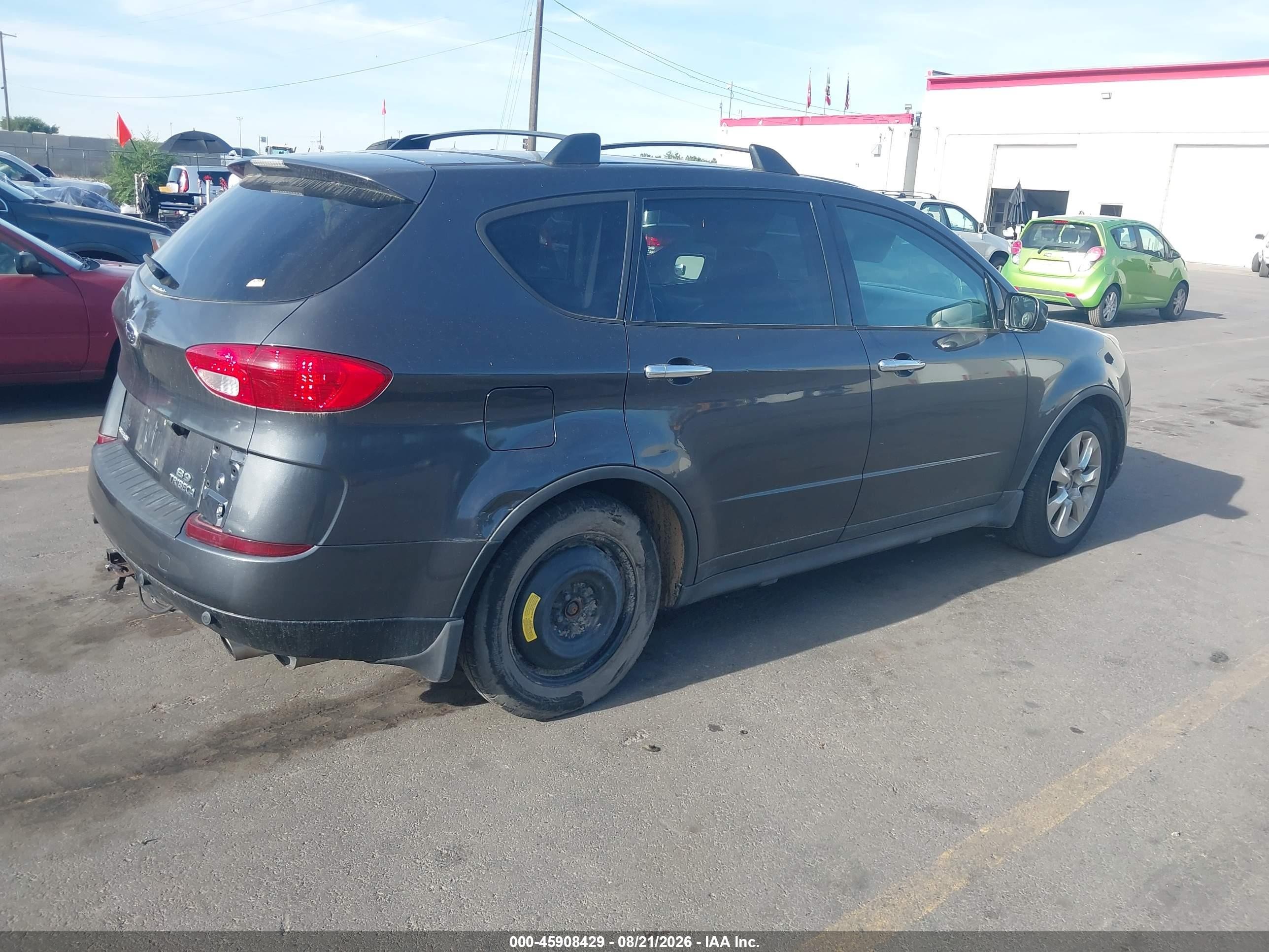 2007 Subaru B9 Tribeca Limited 7-passenger Blue vin: 4S4WX85D774407327