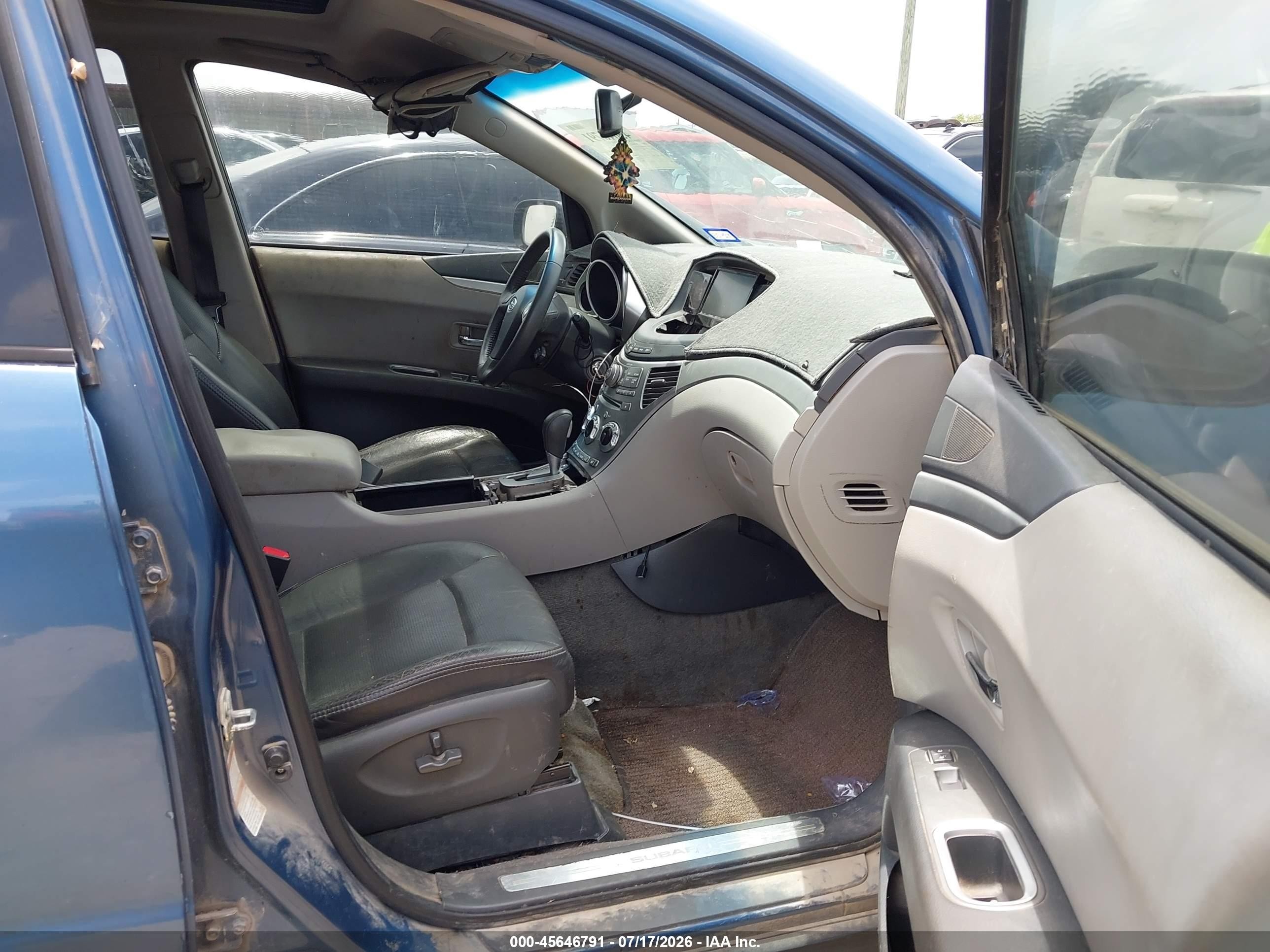 2007 Subaru B9 Tribeca Limited 7-passenger Blue vin: 4S4WX85DX74407418