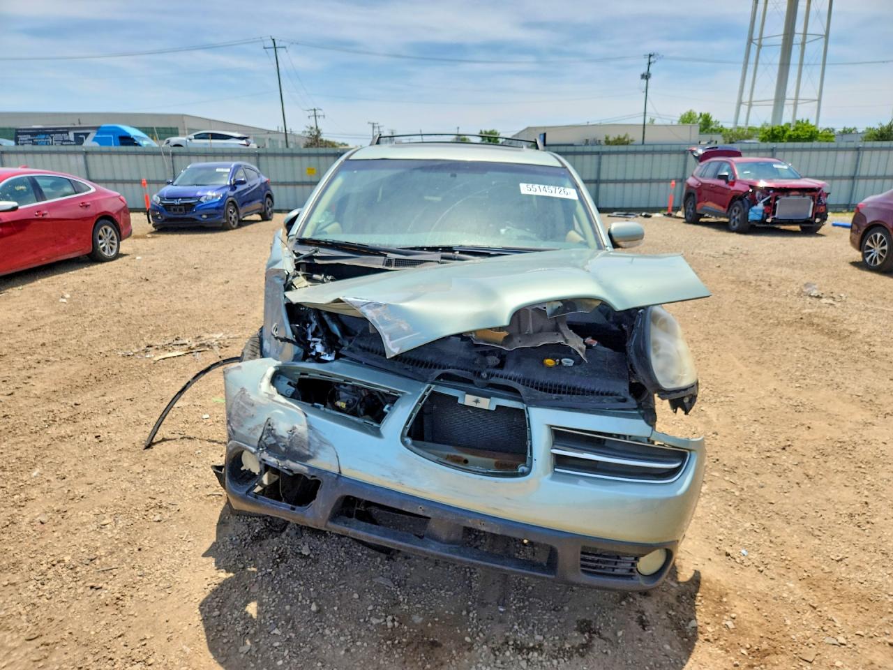 2006 Subaru B9 Tribeca 3.0 H6/3.0 H6 Limited Зеленый vin: 4S4WX86C064406671