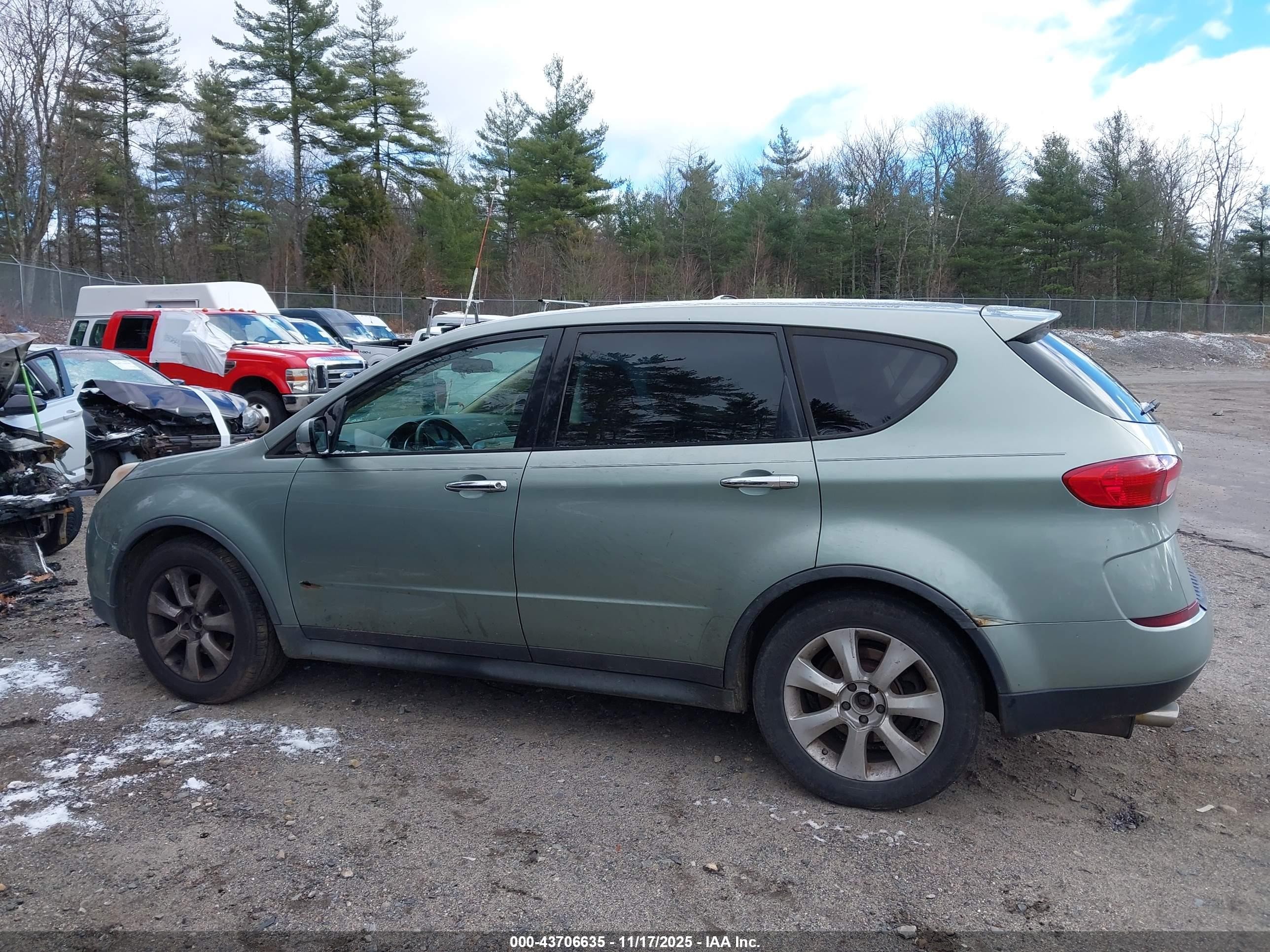 2006 Subaru B9 Tribeca Base 7-passenger/limited 7-passenger Зеленый vin: 4S4WX86C264414982