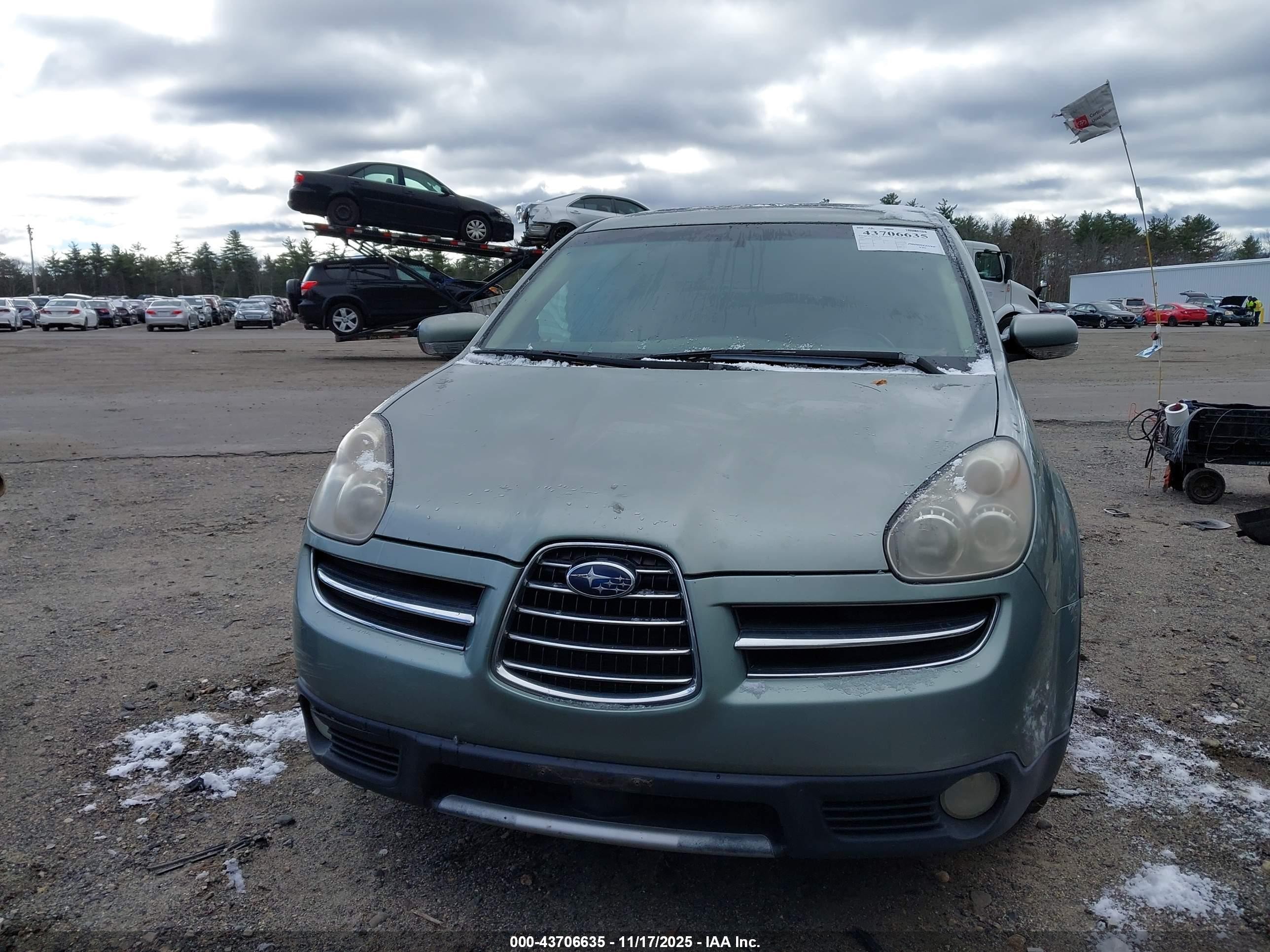 2006 Subaru B9 Tribeca Base 7-passenger/limited 7-passenger Зеленый vin: 4S4WX86C264414982