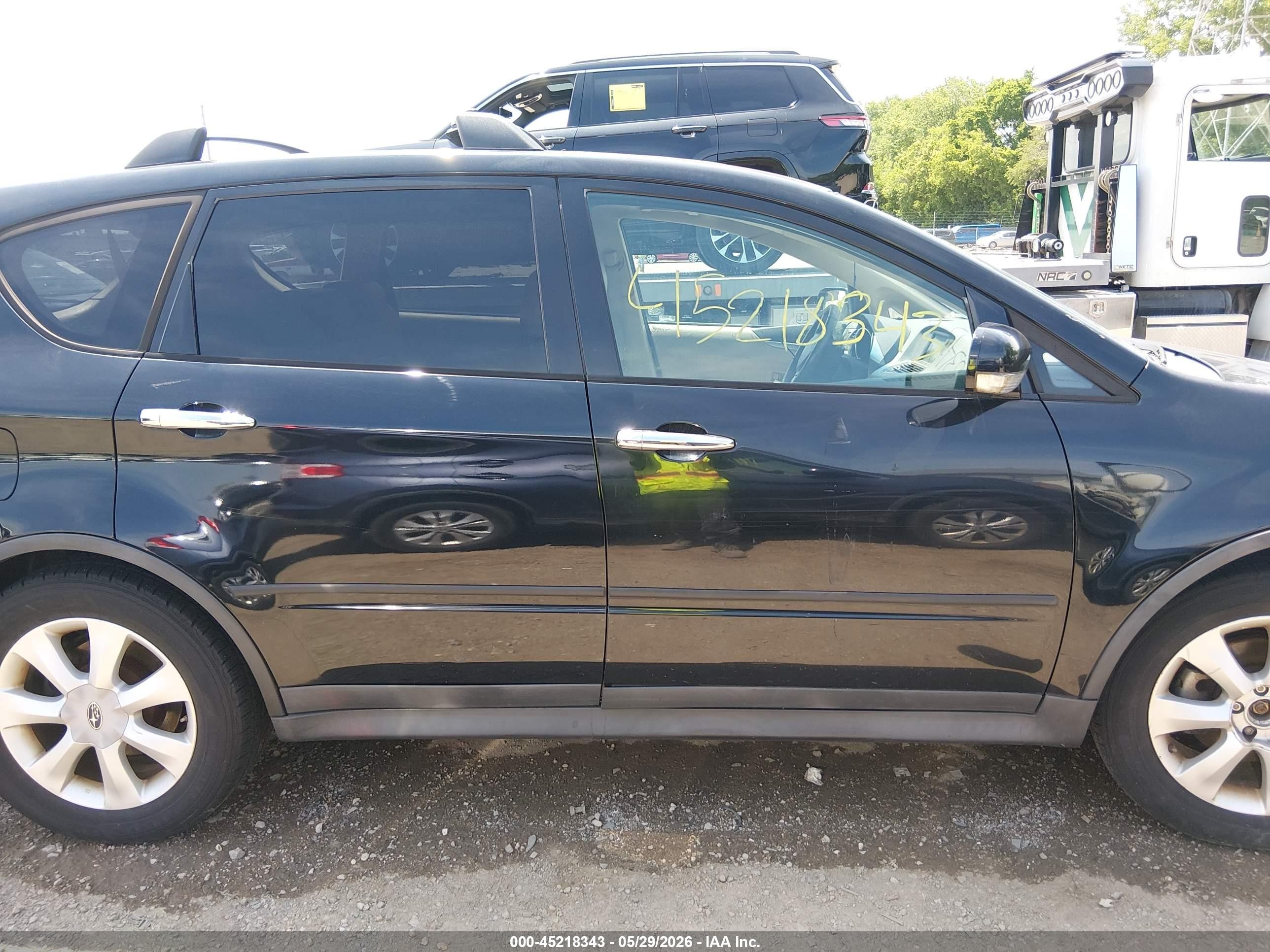 2006 Subaru B9 Tribeca Base 7-passenger/limited 7-passenger Black vin: 4S4WX86C364412318
