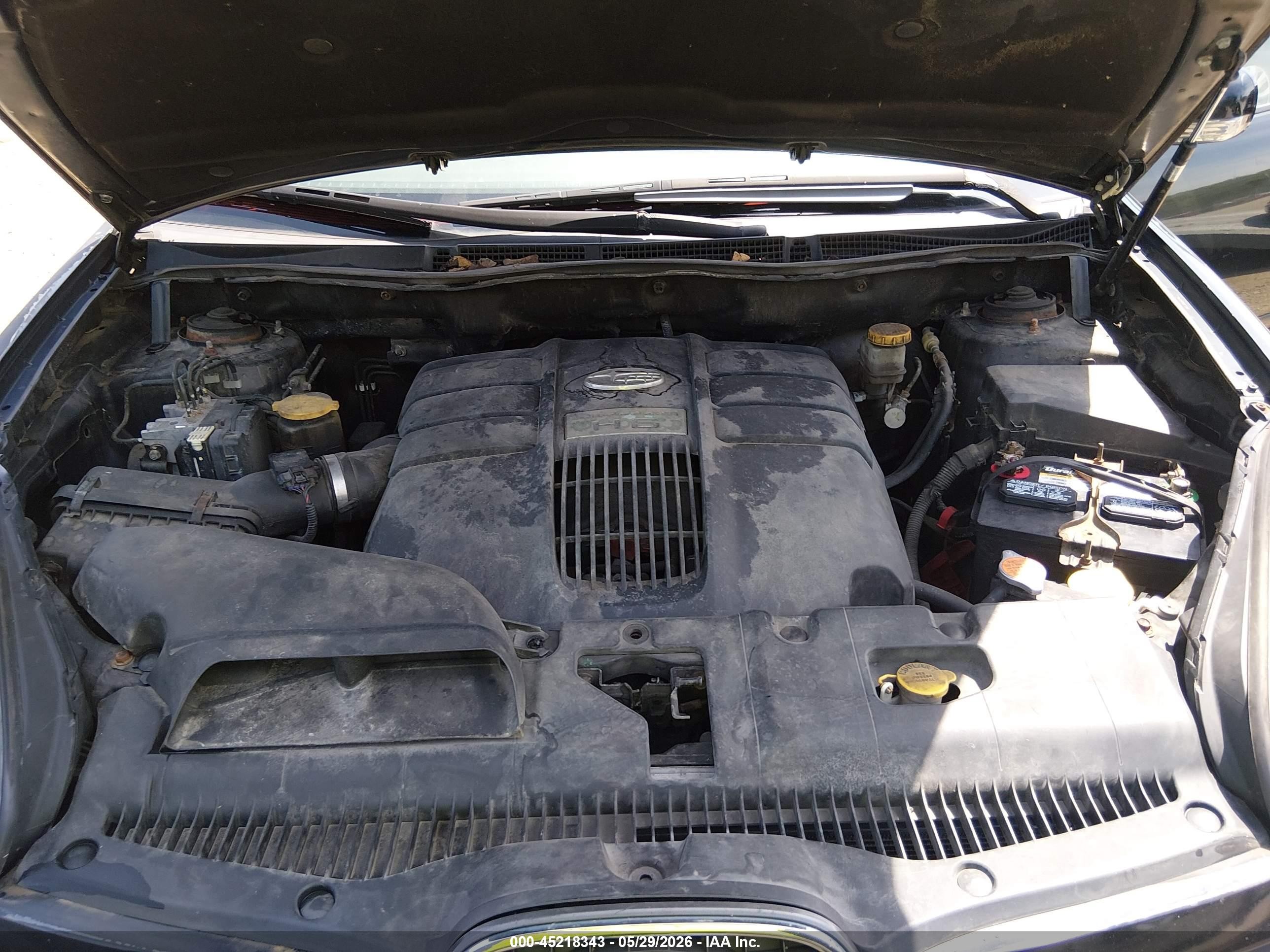 2006 Subaru B9 Tribeca Base 7-passenger/limited 7-passenger Black vin: 4S4WX86C364412318