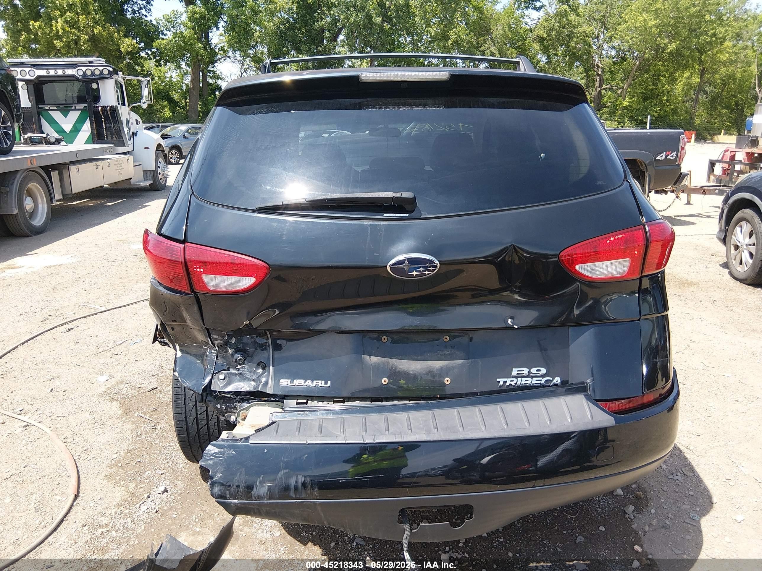 2006 Subaru B9 Tribeca Base 7-passenger/limited 7-passenger Black vin: 4S4WX86C364412318