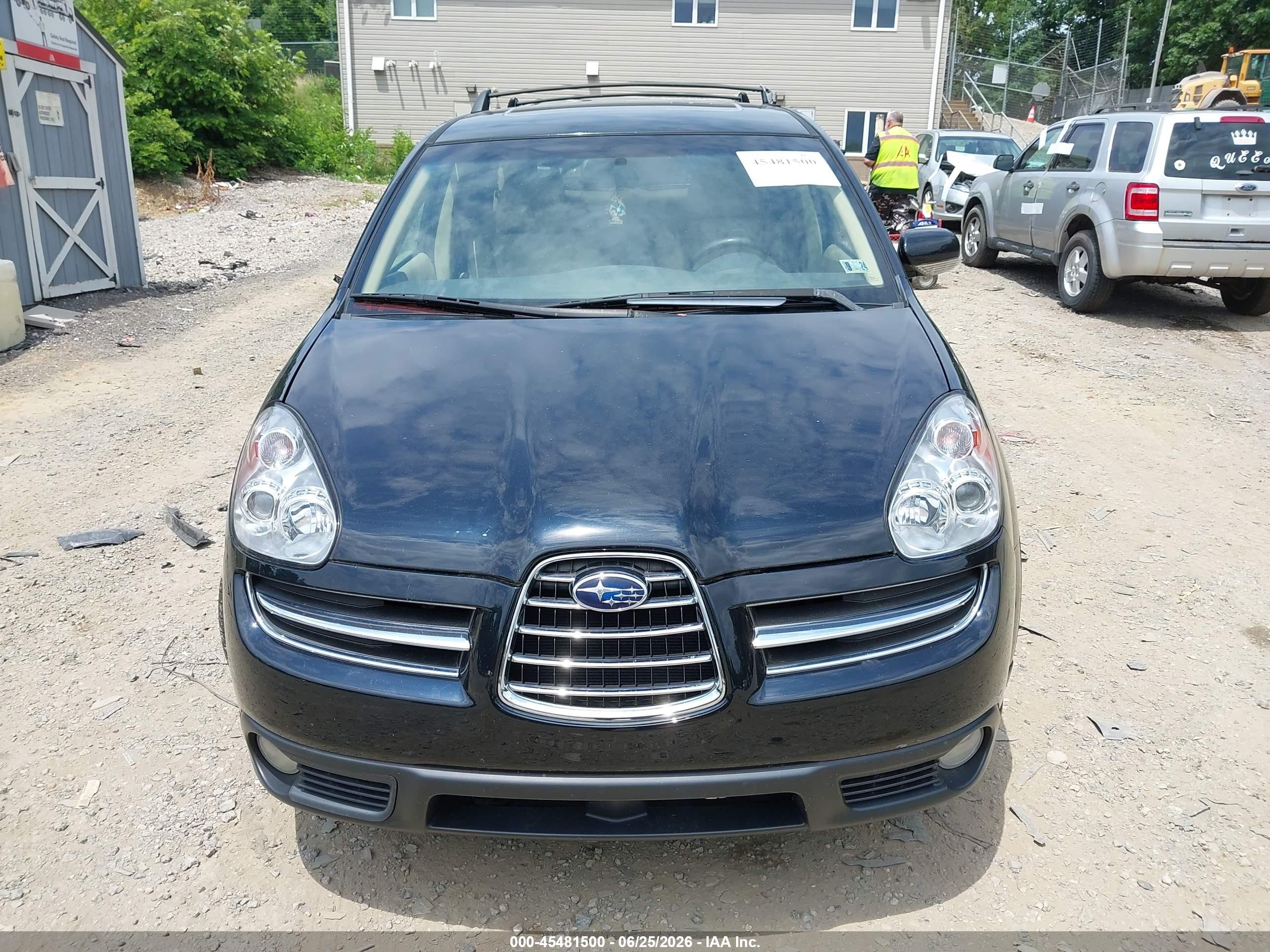 2006 Subaru B9 Tribeca Base 7-passenger/limited 7-passenger Black vin: 4S4WX86C464420847