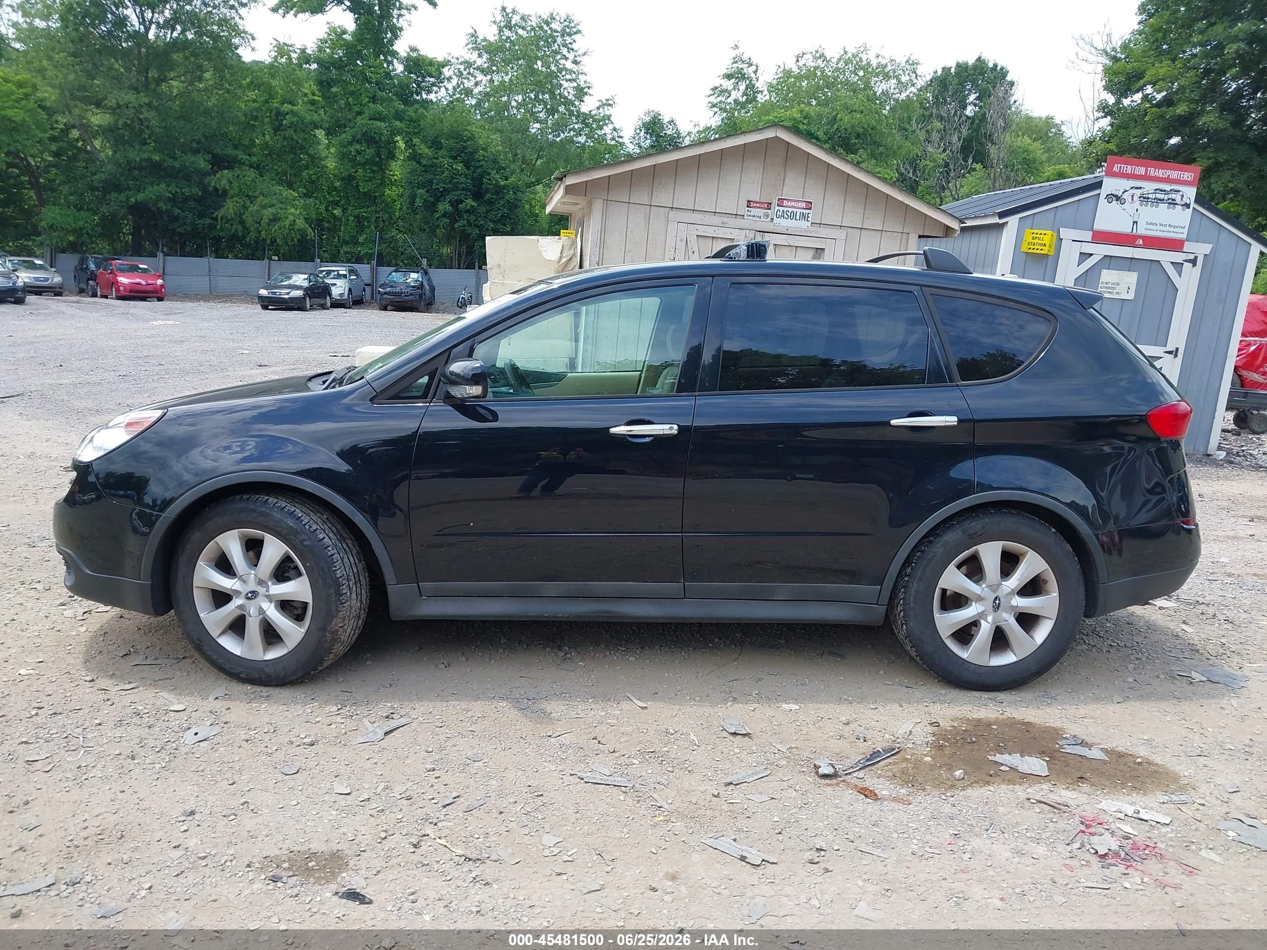 2006 Subaru B9 Tribeca Base 7-passenger/limited 7-passenger Black vin: 4S4WX86C464420847