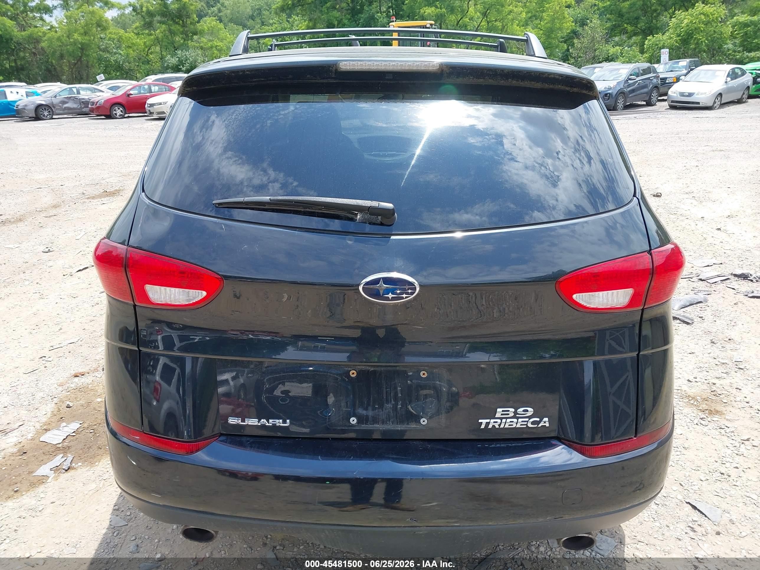 2006 Subaru B9 Tribeca Base 7-passenger/limited 7-passenger Black vin: 4S4WX86C464420847