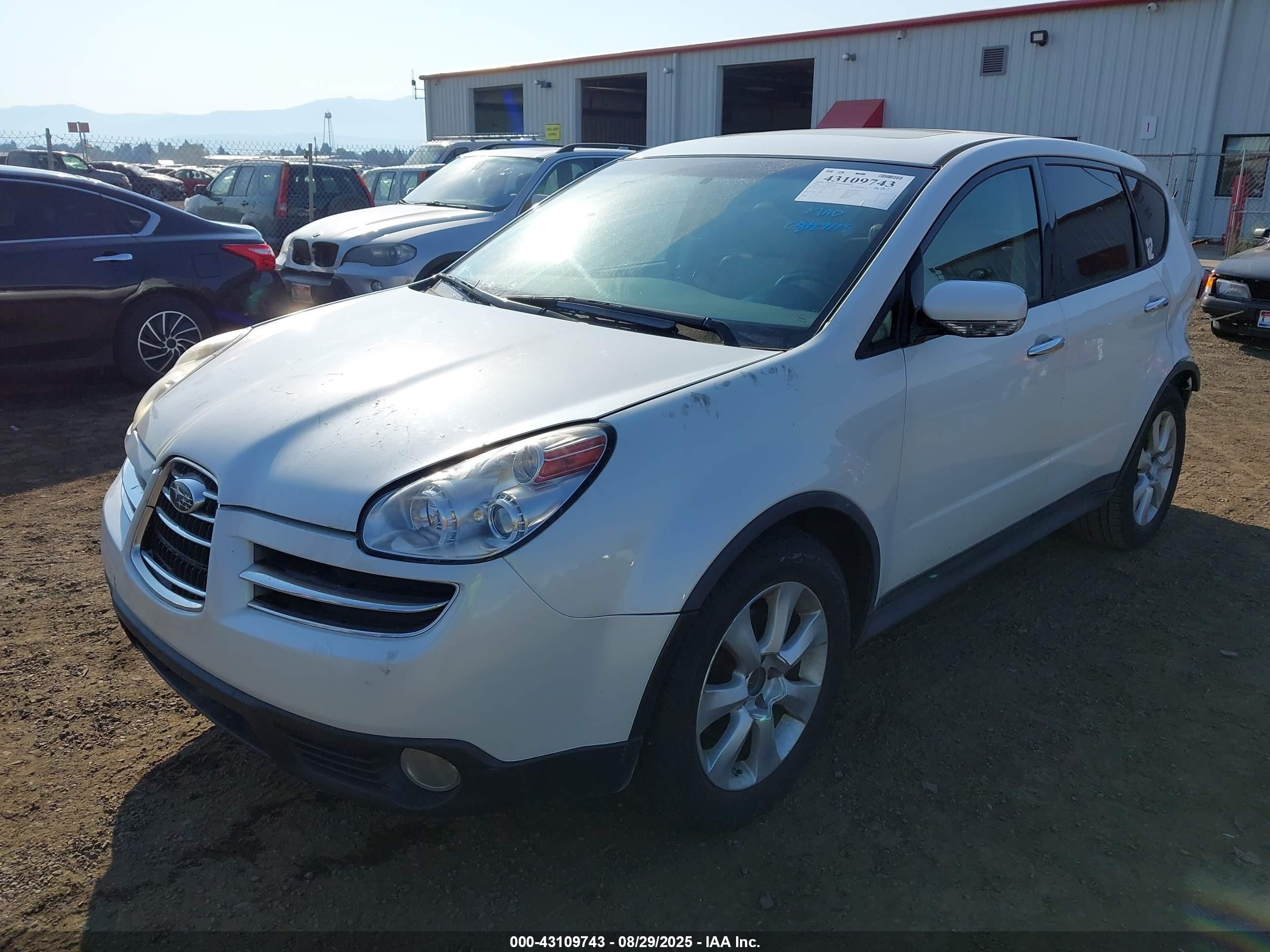 2006 Subaru B9 Tribeca Base 7-passenger/limited 7-passenger White vin: 4S4WX86C664413172