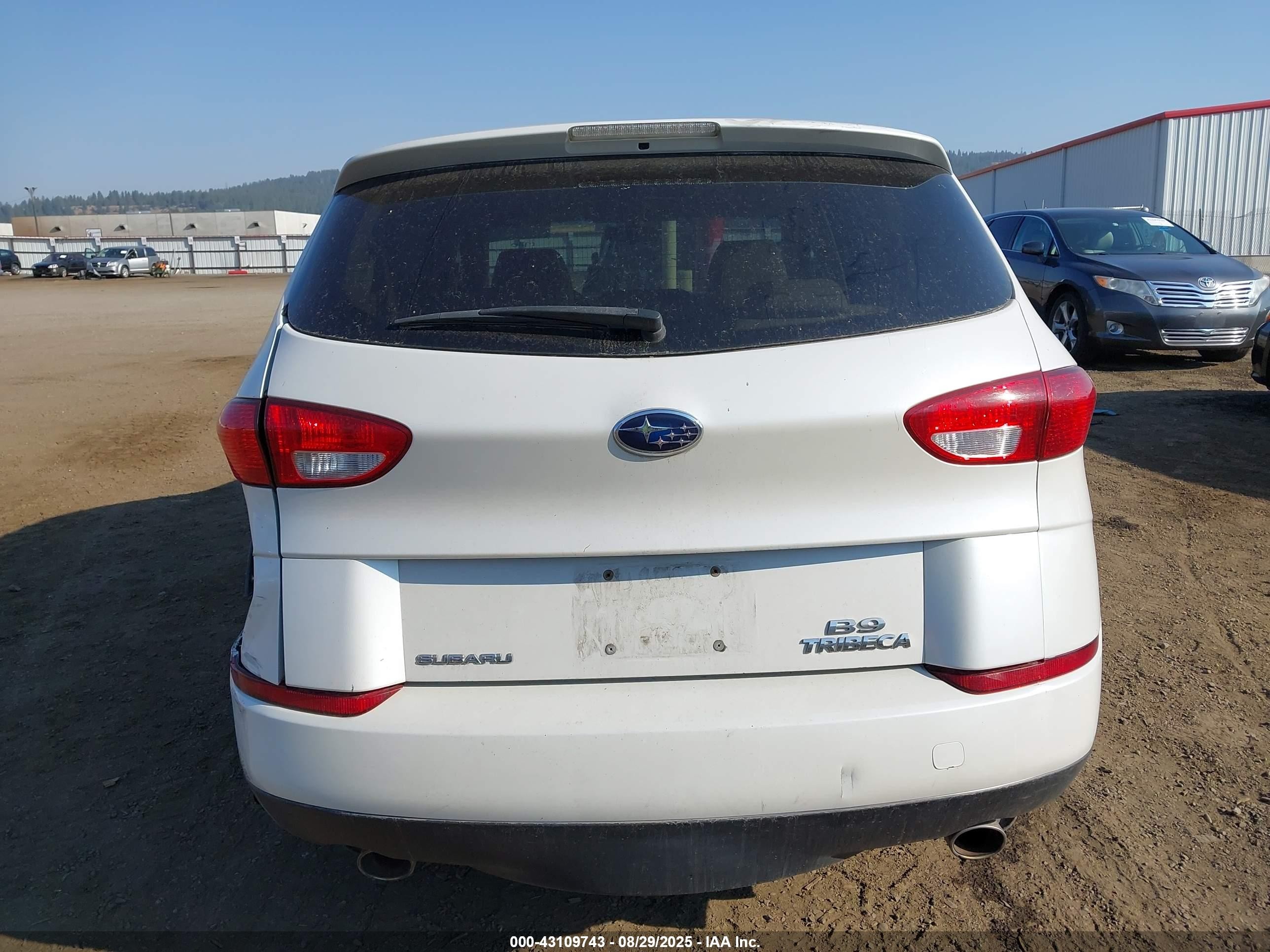 2006 Subaru B9 Tribeca Base 7-passenger/limited 7-passenger White vin: 4S4WX86C664413172