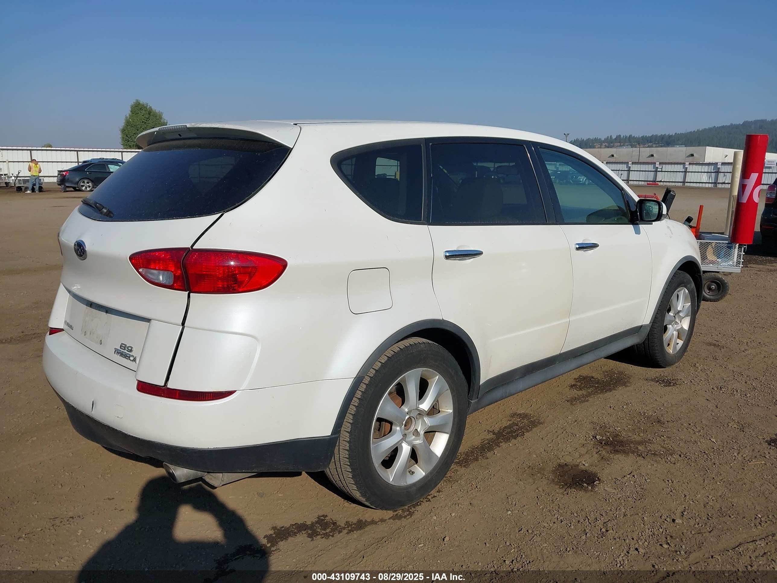 2006 Subaru B9 Tribeca Base 7-passenger/limited 7-passenger White vin: 4S4WX86C664413172
