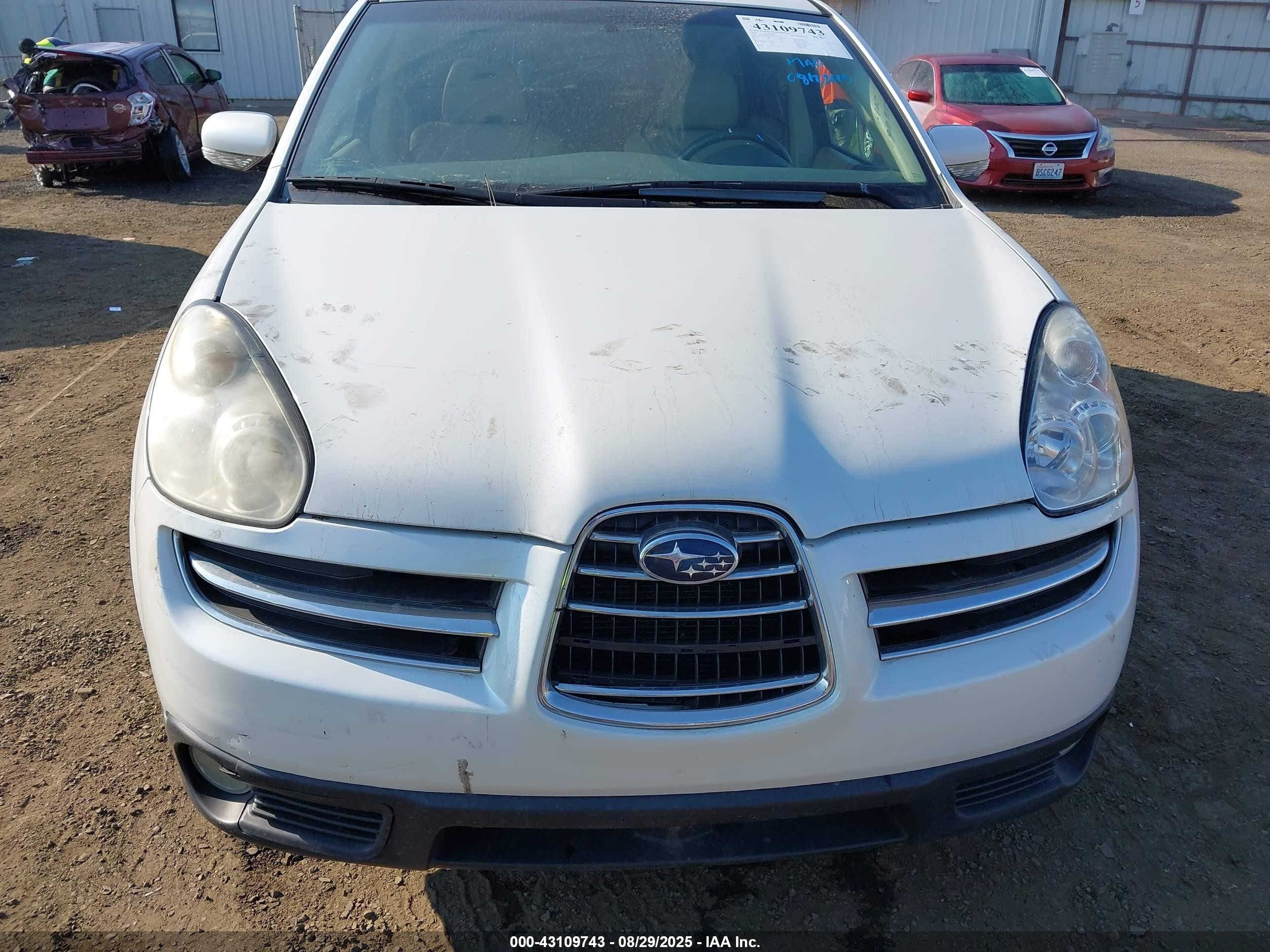 2006 Subaru B9 Tribeca Base 7-passenger/limited 7-passenger White vin: 4S4WX86C664413172