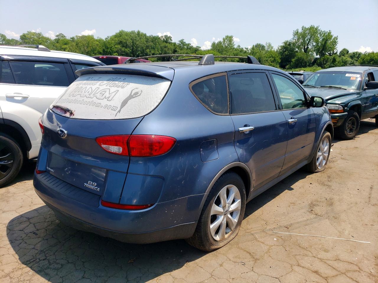 2006 Subaru B9 Tribeca 3.0 H6 Blue vin: 4S4WX86C764412113
